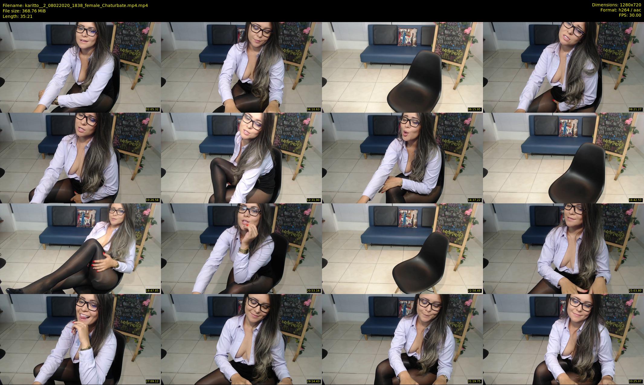 karitto__2 — 36 minute Chaturbate female cam show recording, 720p, Feb 8, 2020