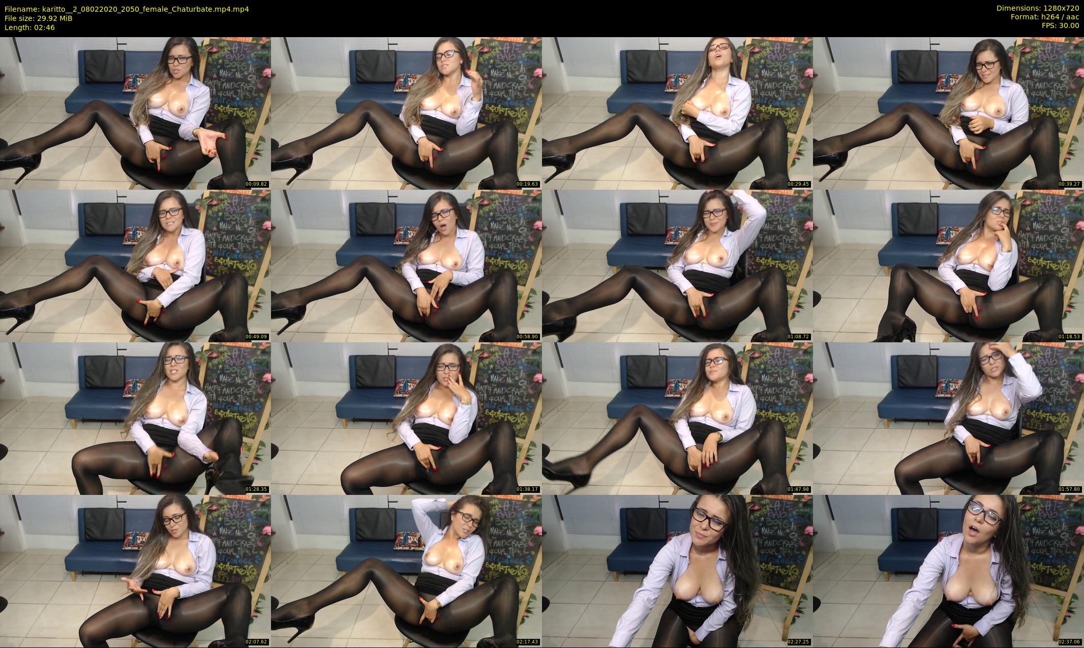 karitto__2 — 3 minute Chaturbate female cam show recording, 720p, Feb 8, 2020