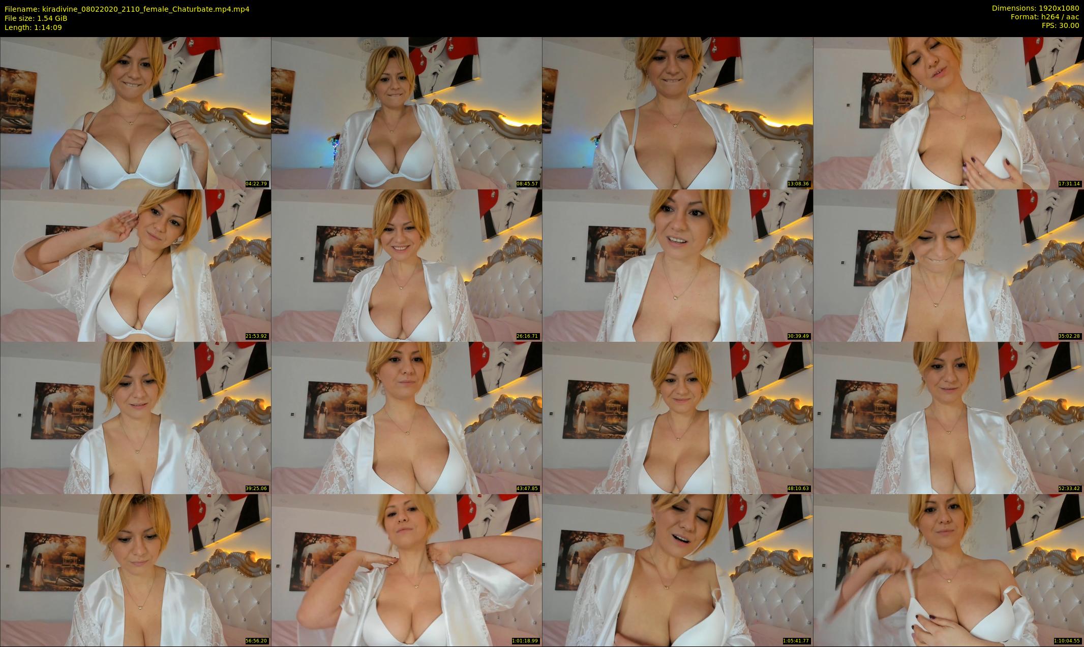 kiradivine — 75 minute Chaturbate female cam show recording, 1080p, Feb 8, 2020