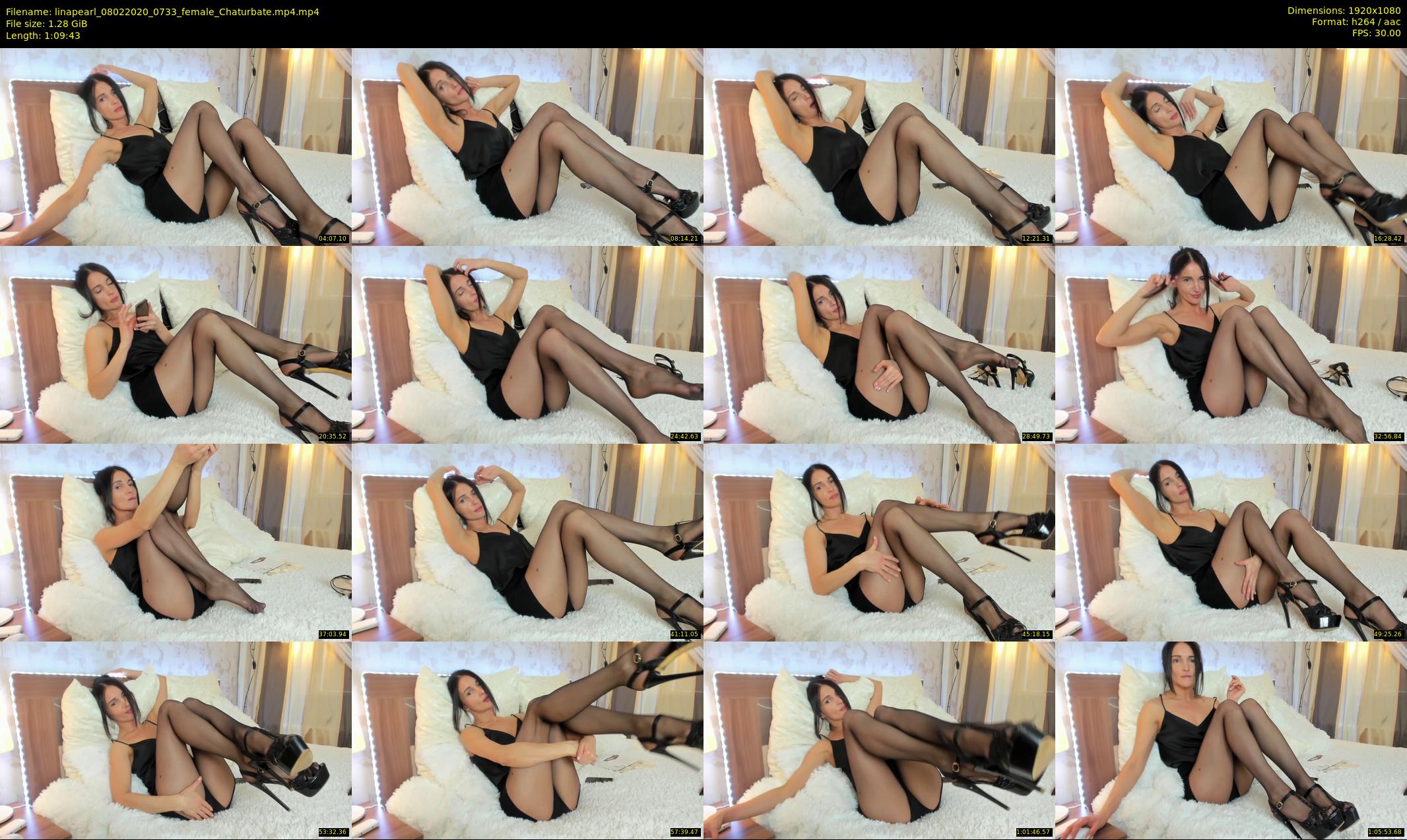 linapearl — 70 minute Chaturbate female cam show recording, 1080p, Feb 8, 2020