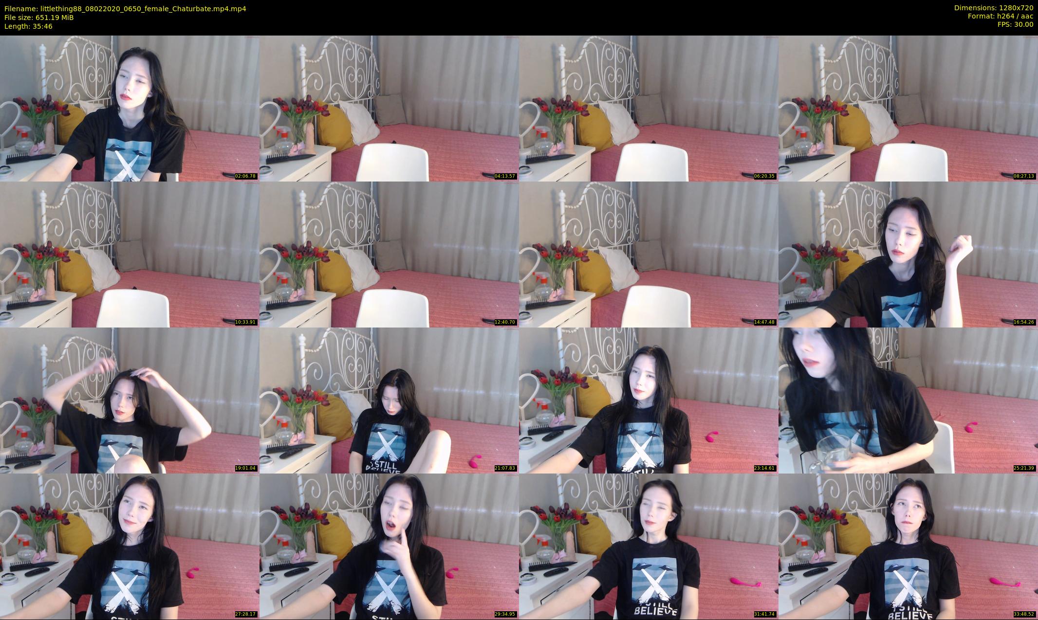 littlething88 — 36 minute Chaturbate female cam show recording, 720p, Feb 8, 2020