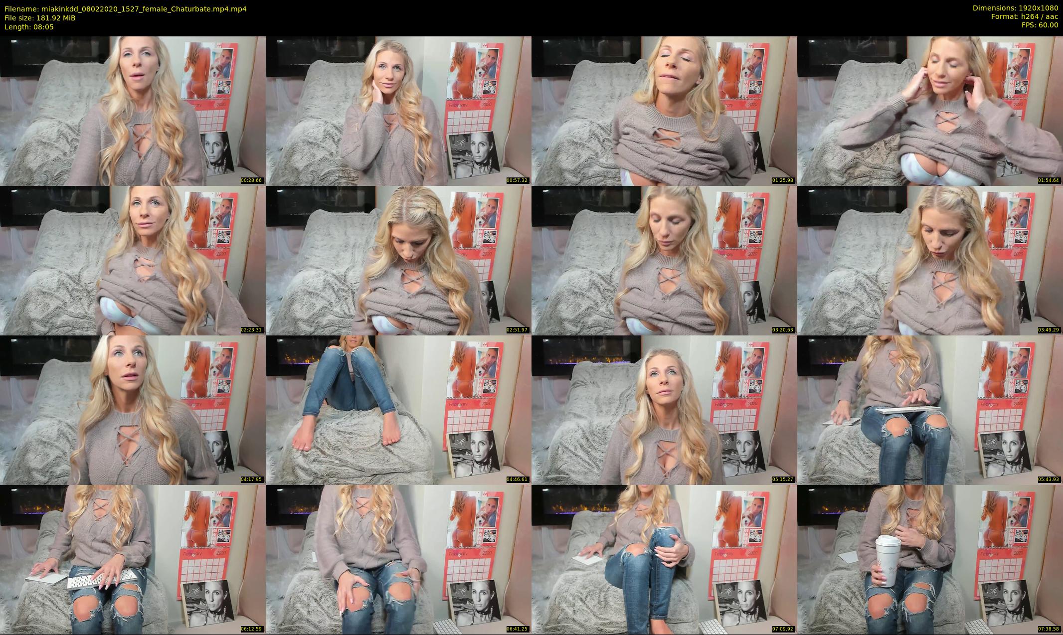 miakinkdd — 9 minute Chaturbate female cam show recording, 1080p, Feb 8, 2020