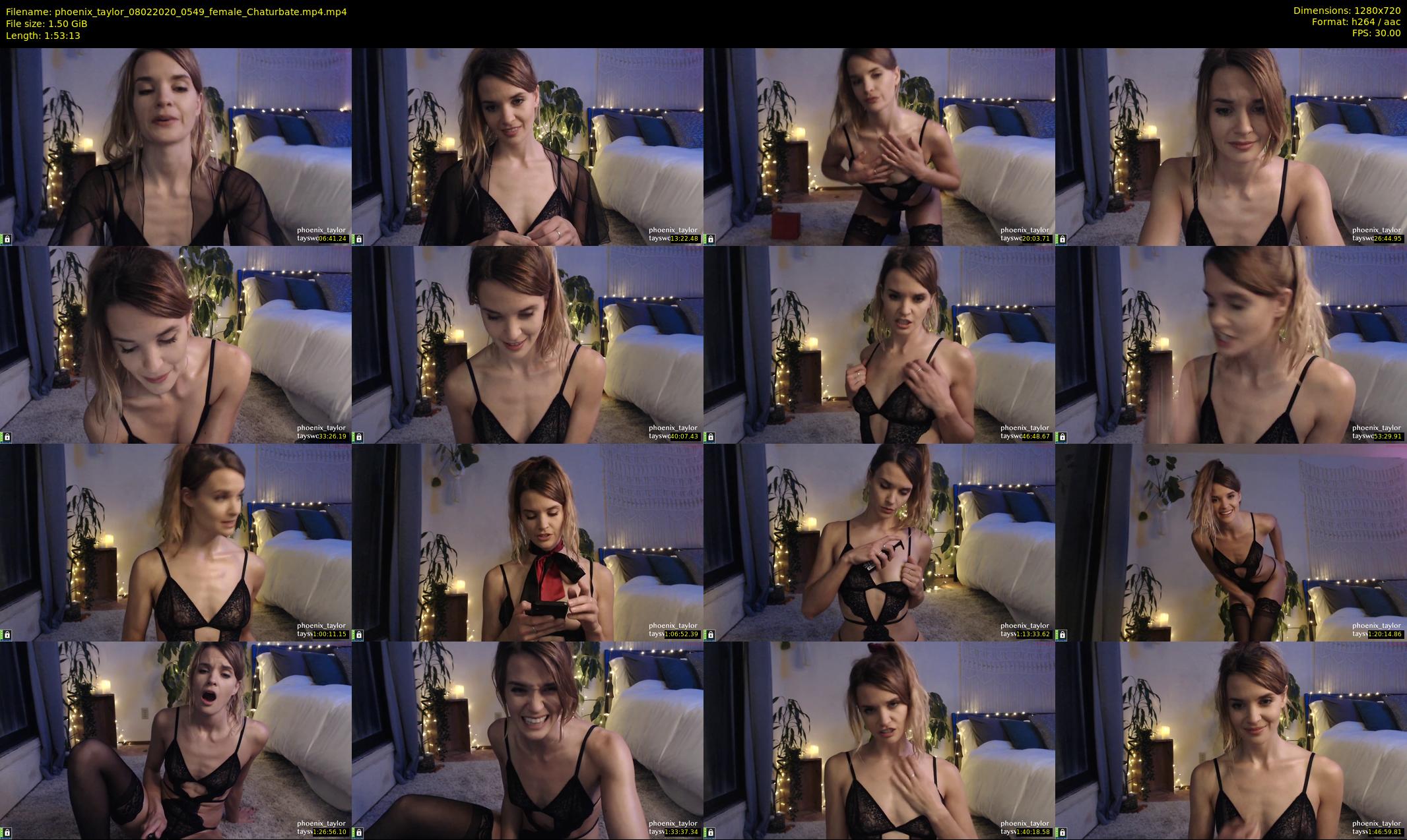 phoenix_taylor — 114 minute Chaturbate female cam show recording, 720p, Feb 8, 2020