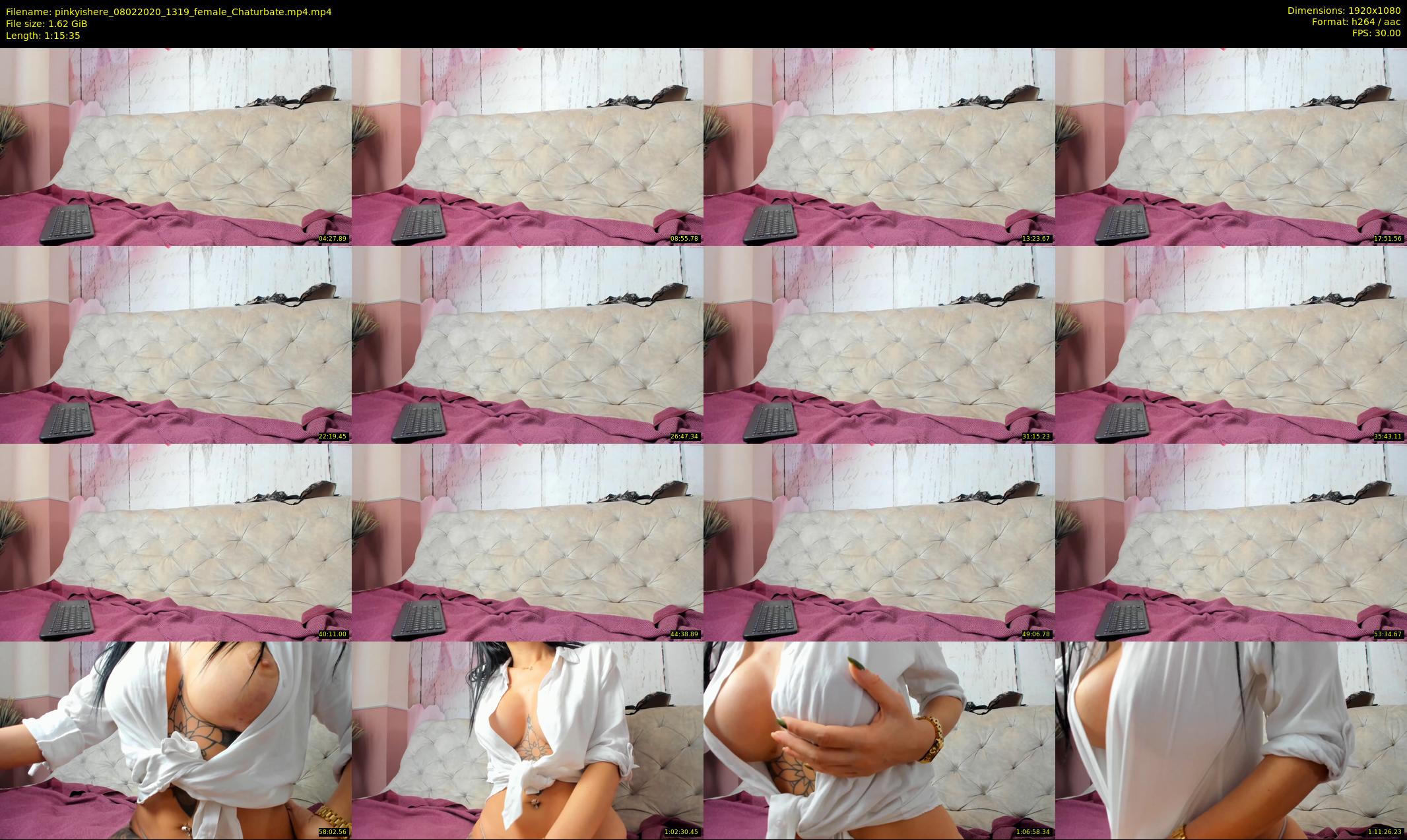 pinkyishere — 76 minute Chaturbate female cam show recording, 1080p, Feb 8, 2020