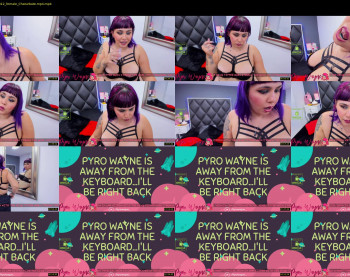 pyrowayne — 40 minute Chaturbate female cam show recording, 720p, Feb 8, 2020