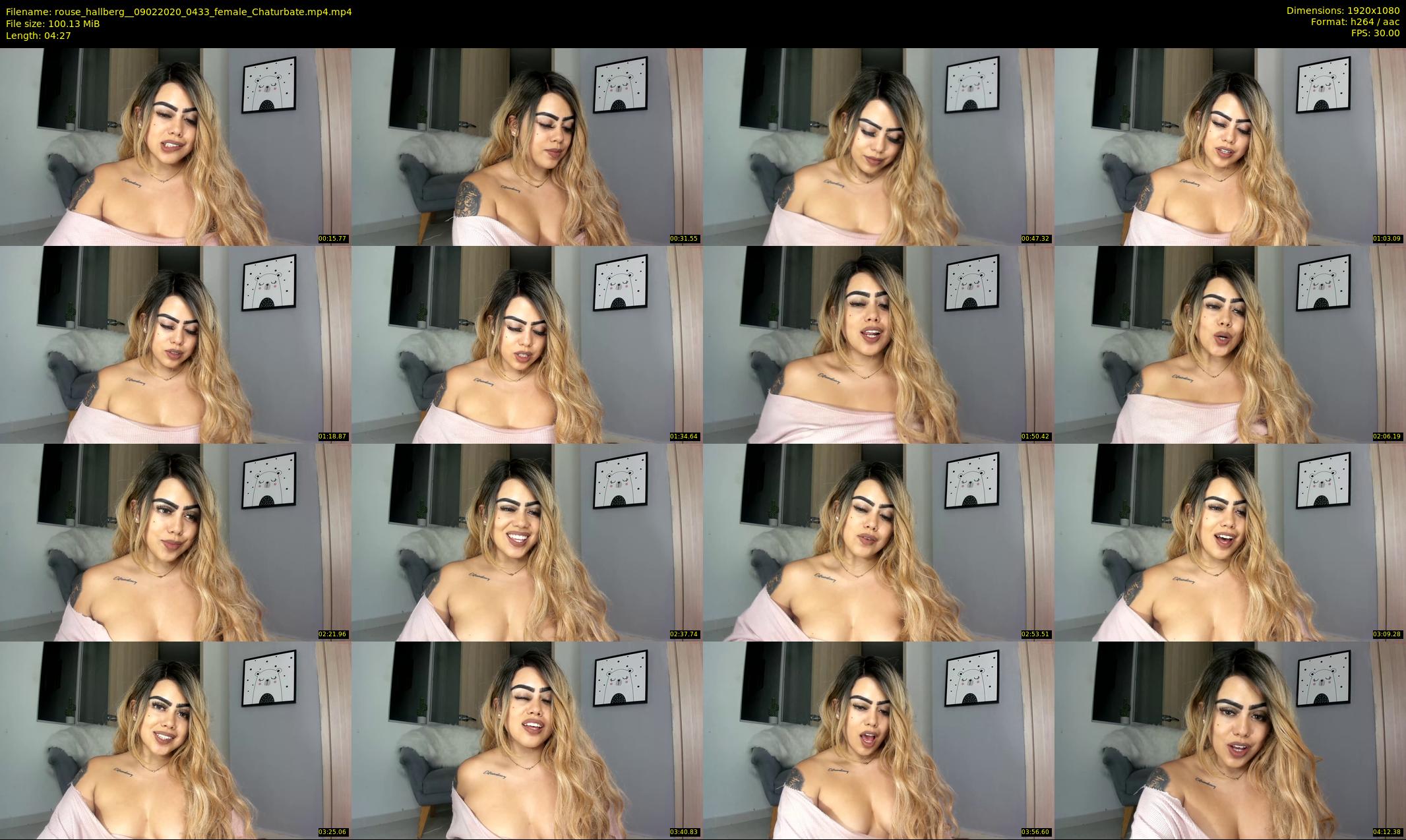 rouse_hallberg_ — 5 minute Chaturbate female cam show recording, 1080p, Feb 9, 2020