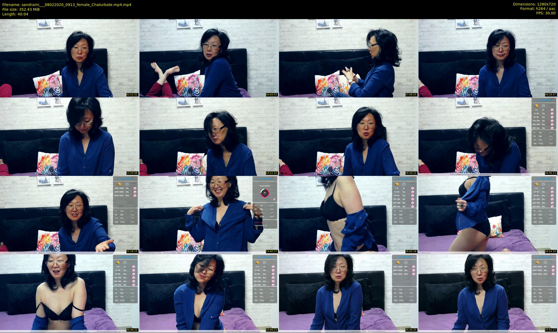sandrami__ — 41 minute Chaturbate female cam show recording, 720p, Feb 8, 2020