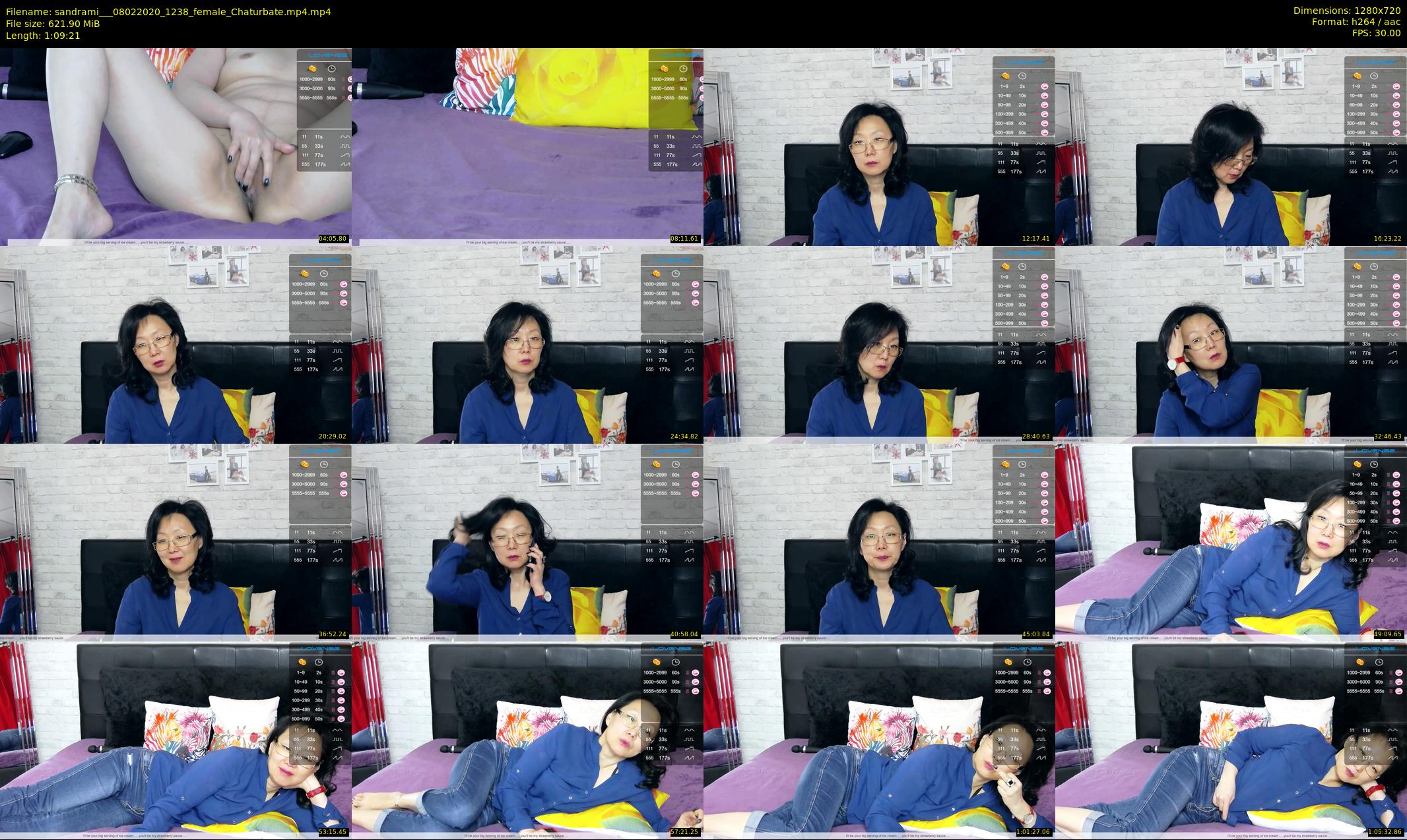 sandrami__ — 70 minute Chaturbate female cam show recording, 720p, Feb 8, 2020