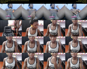 sexyhotblack21 — 26 minute Chaturbate female cam show recording, 480p, Feb 8, 2020