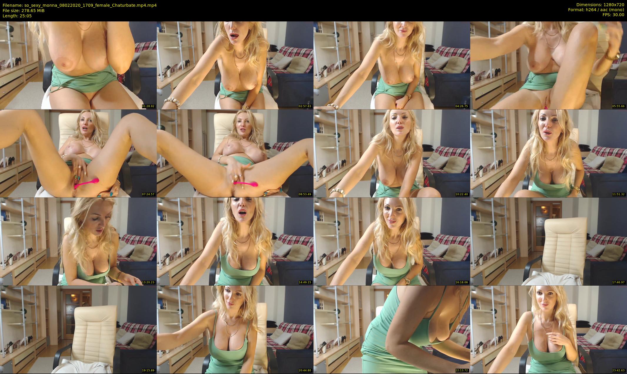 so_sexy_monna — 26 minute Chaturbate female cam show recording, 720p, Feb 8, 2020