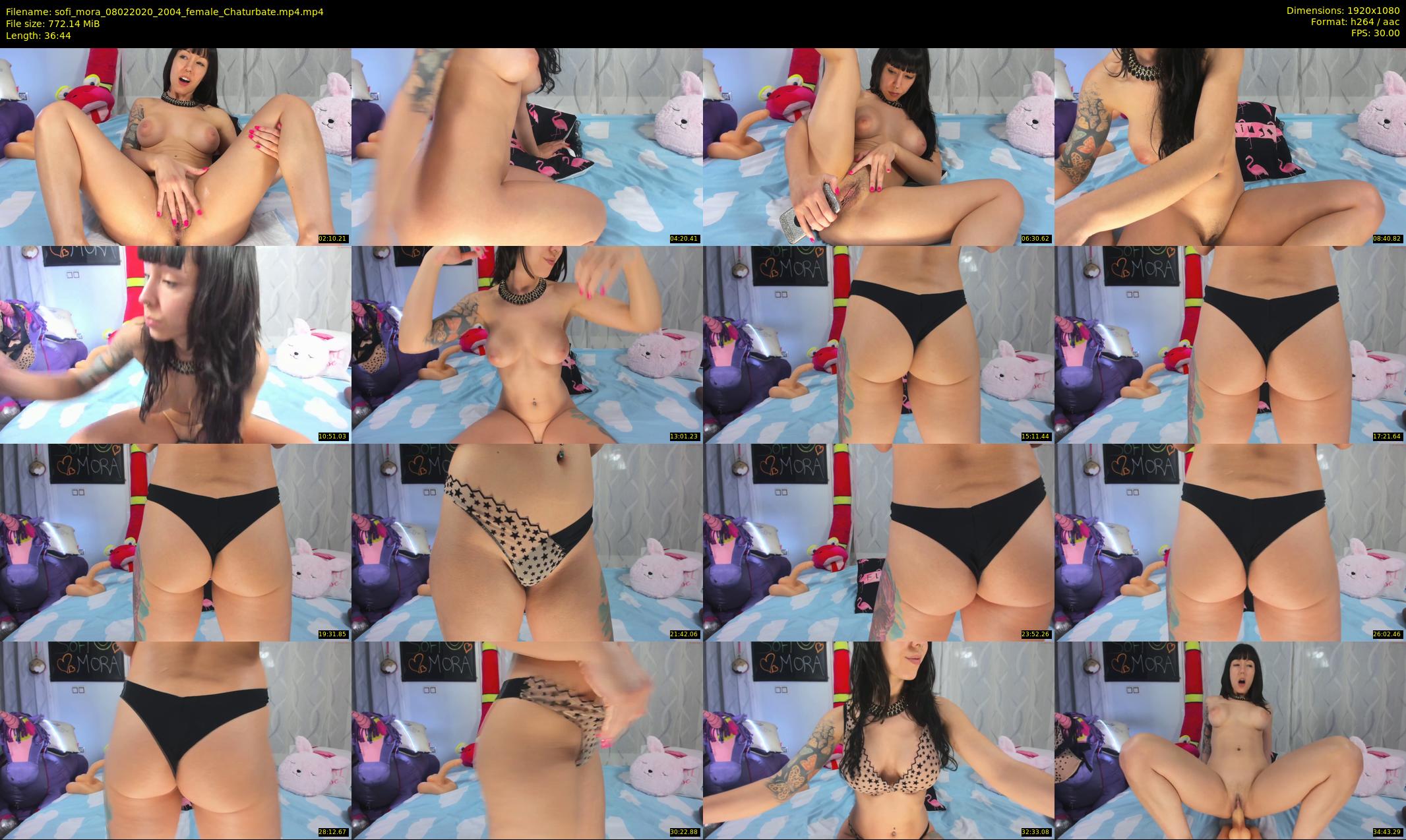 sofi_mora — 37 minute Chaturbate female cam show recording, 1080p, Feb 8, 2020