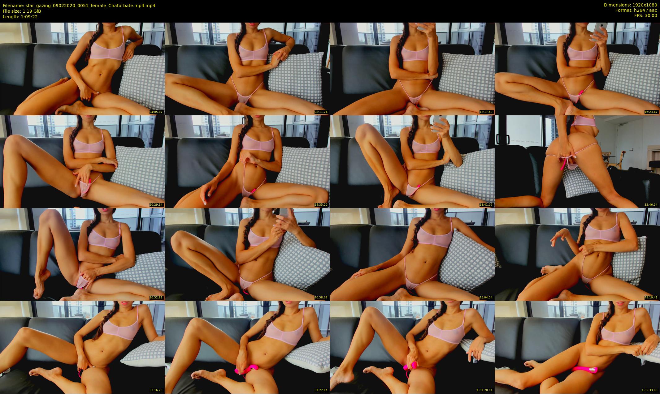star_gazing — 70 minute Chaturbate female cam show recording, 1080p, Feb 9, 2020