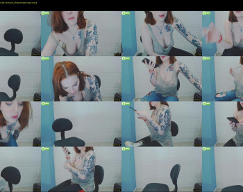 temptingfox — 70 minute Chaturbate female cam show recording, 720p, Feb 9, 2020