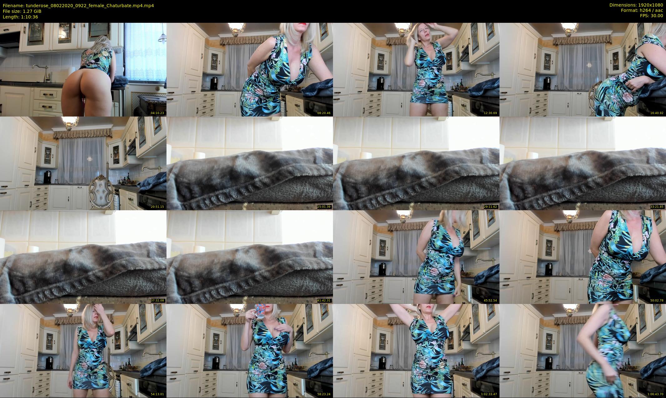 tunderose — 71 minute Chaturbate female cam show recording, 1080p, Feb 8, 2020