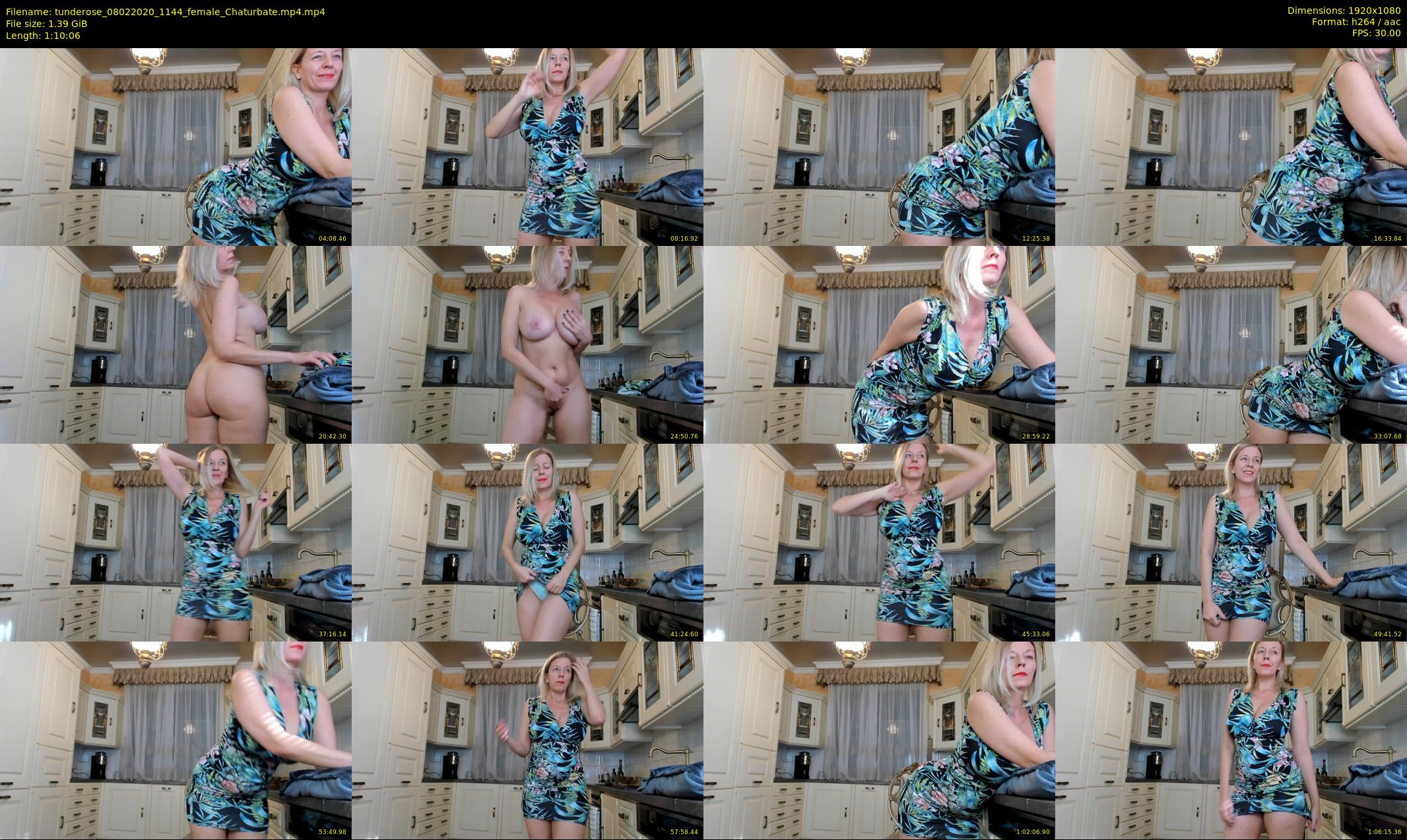 tunderose — 71 minute Chaturbate female cam show recording, 1080p, Feb 8, 2020