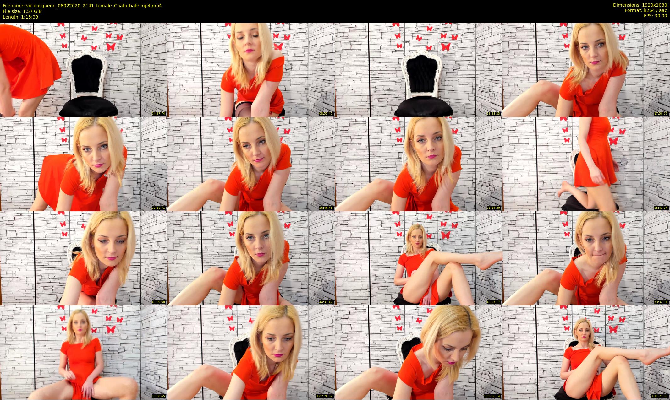 viciousqueen — 76 minute Chaturbate female cam show recording, 1080p, Feb 8, 2020