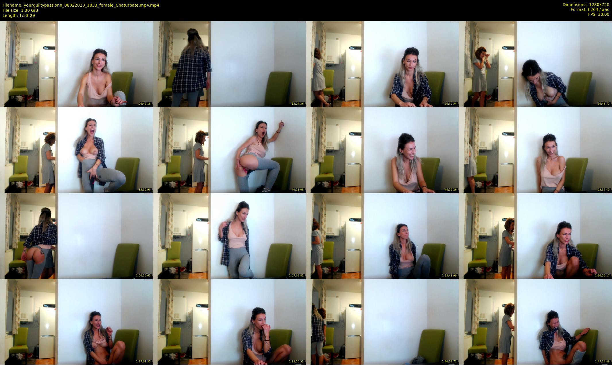 yourguiltypassionn — 114 minute Chaturbate female cam show recording, 720p, Feb 8, 2020