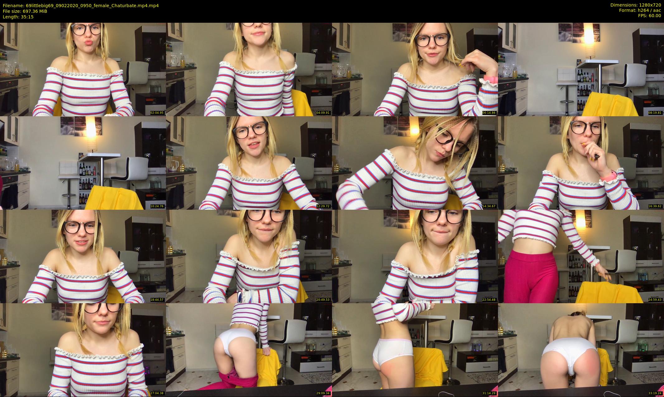 69littlebig69 — 36 minute Chaturbate couple cam show recording, 720p, Feb 9, 2020