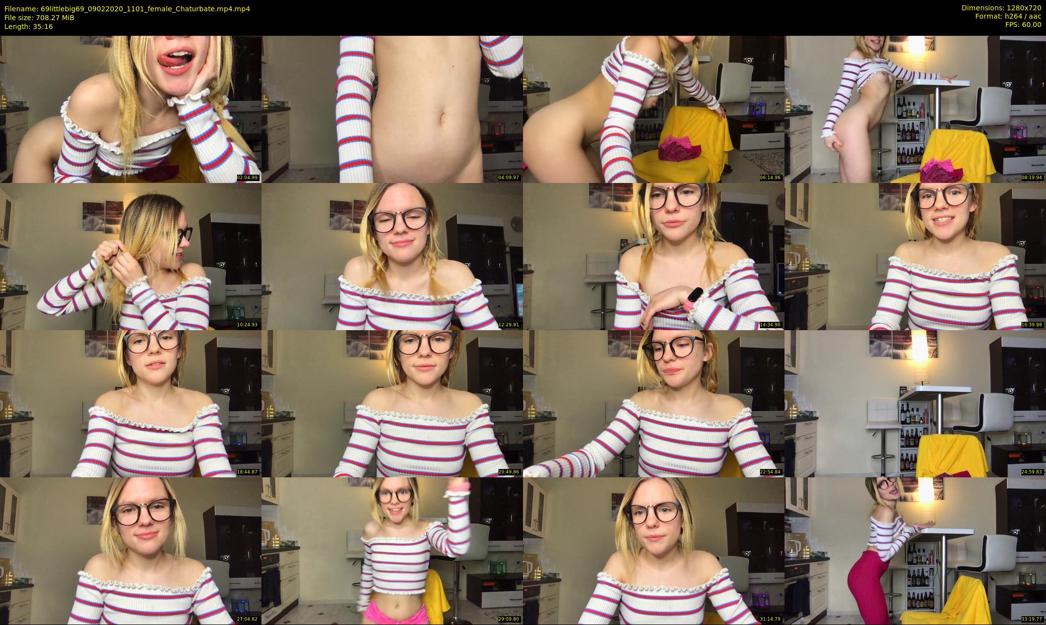 69littlebig69 — 36 minute Chaturbate couple cam show recording, 720p, Feb 9, 2020