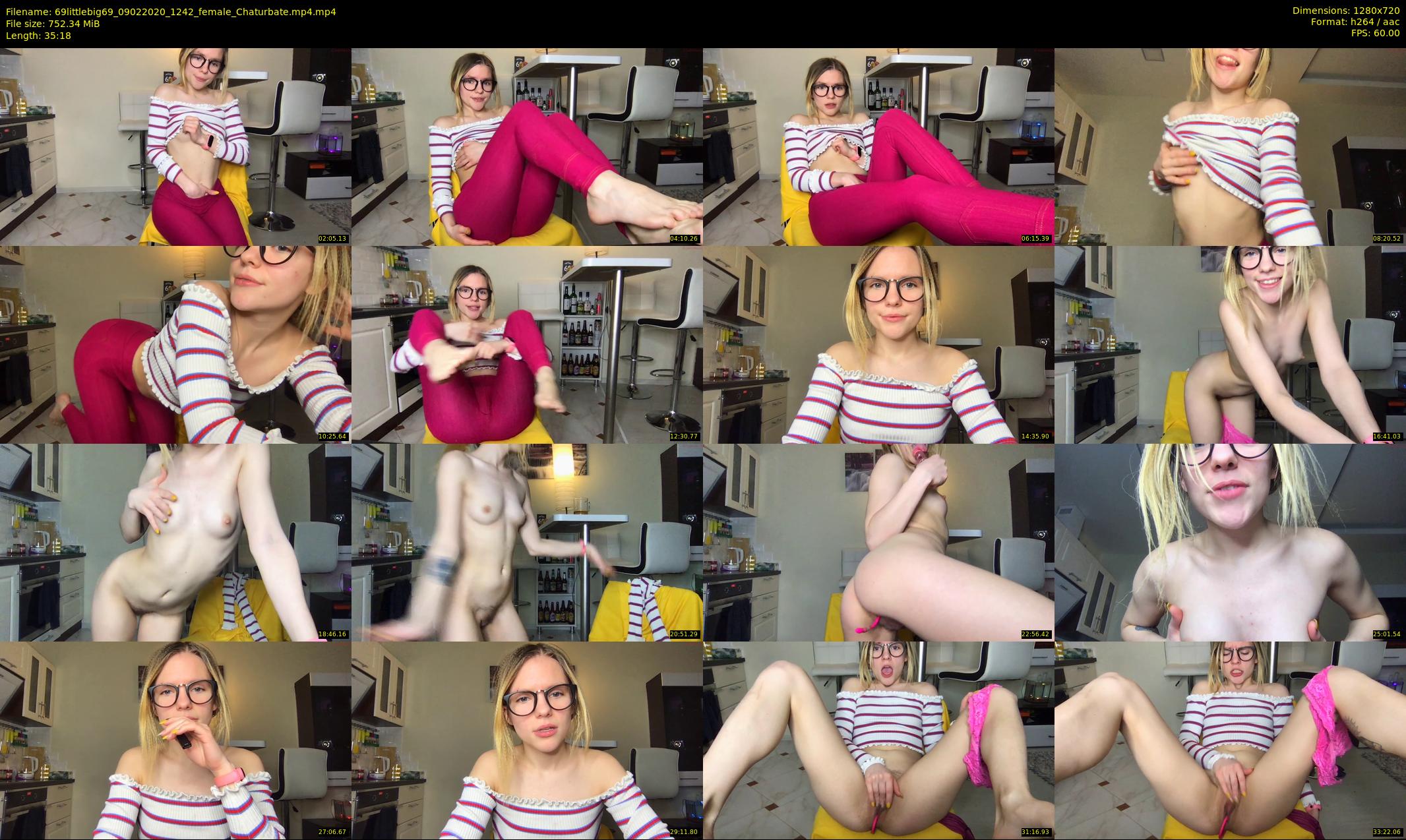 69littlebig69 — 36 minute Chaturbate couple cam show recording, 720p, Feb 9, 2020