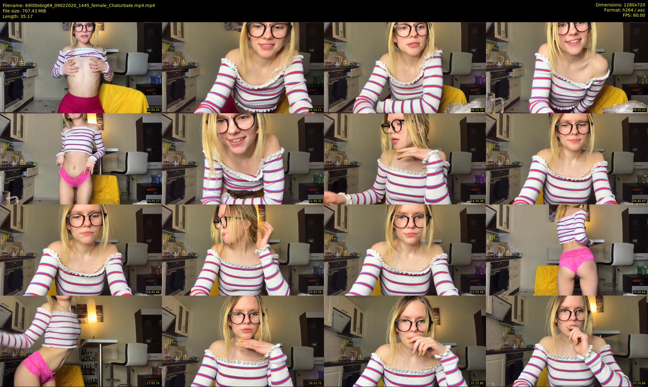 69littlebig69 — 36 minute Chaturbate couple cam show recording, 720p, Feb 9, 2020