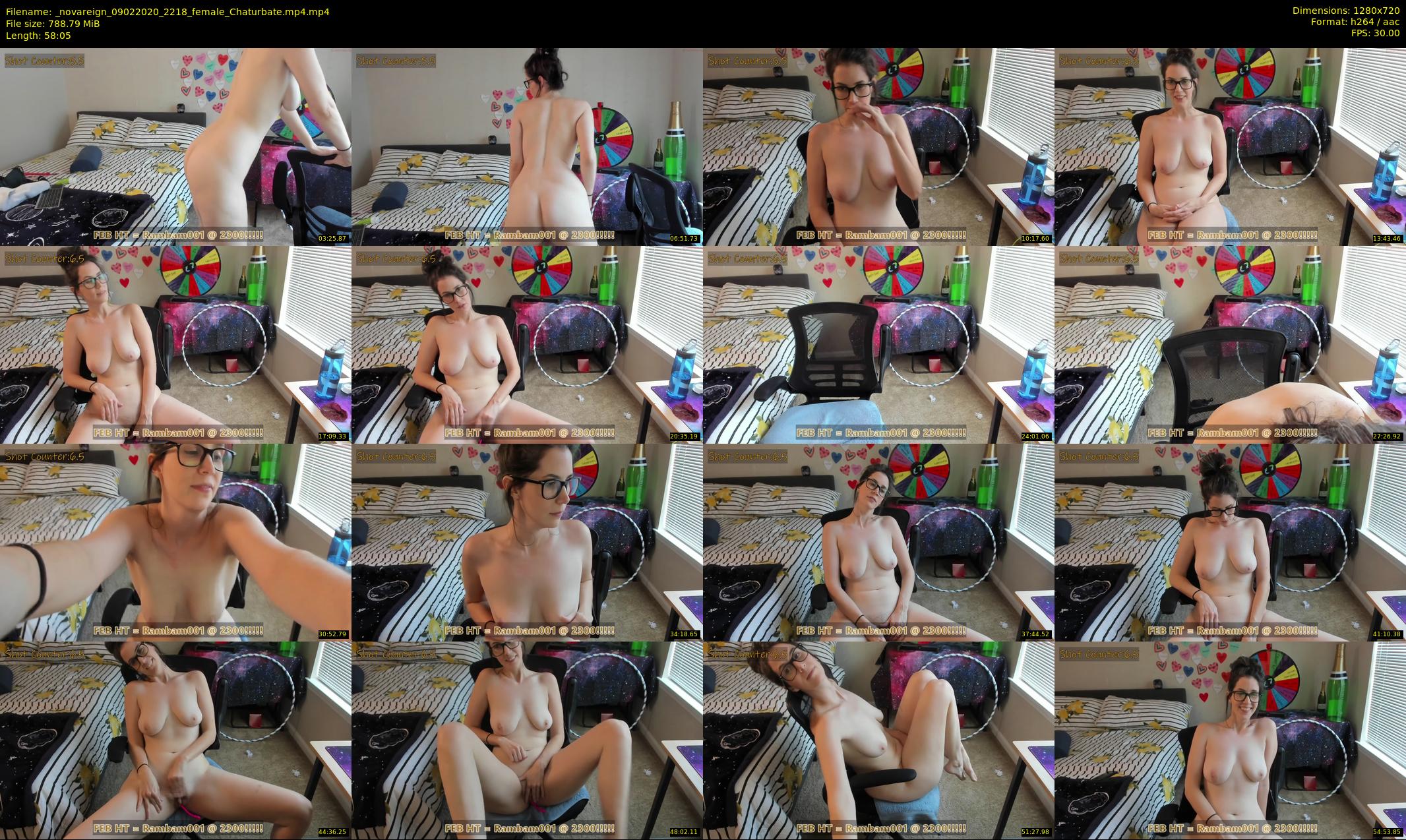 _novareign — 59 minute Chaturbate female cam show recording, 720p, Feb 9, 2020