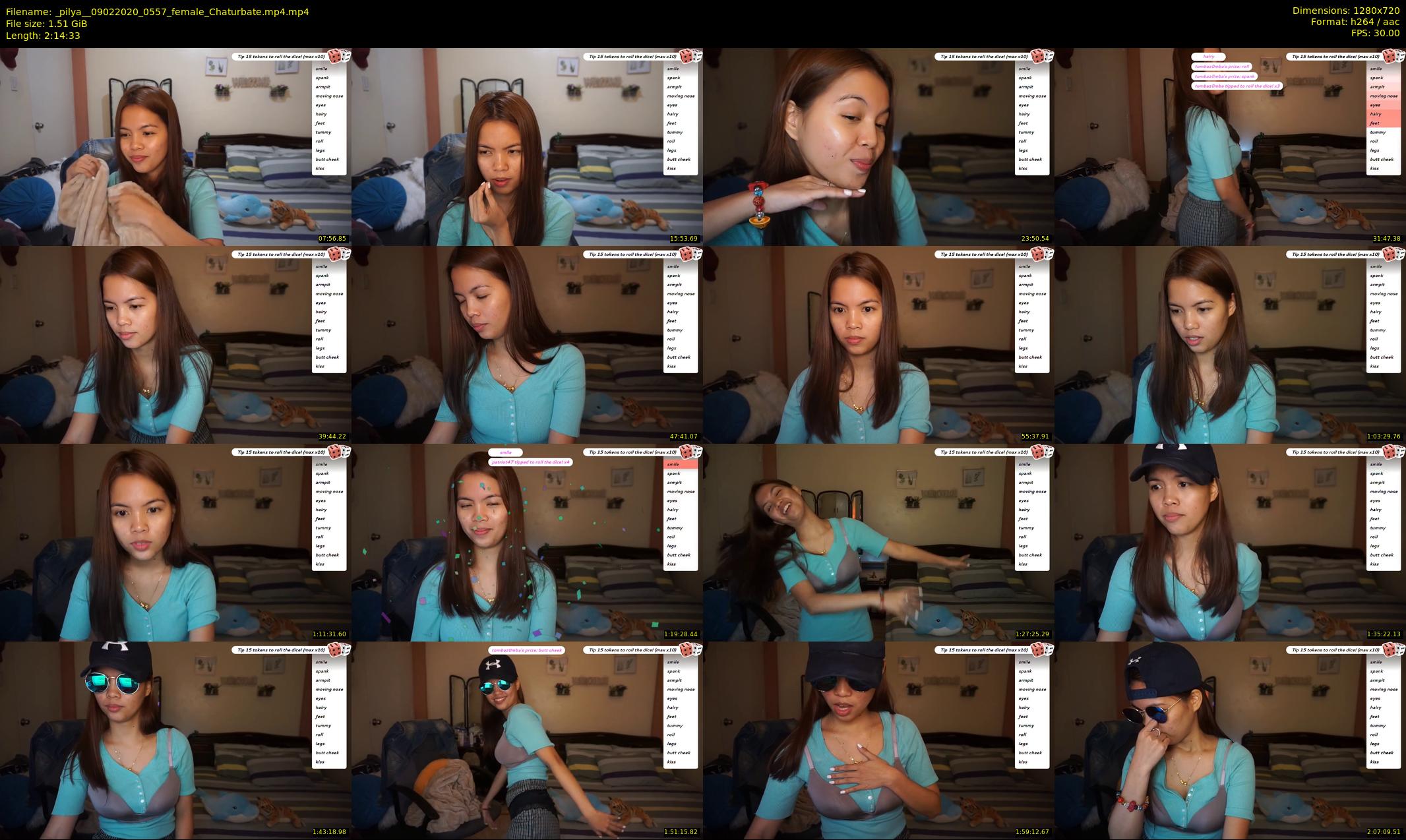 _pilya_ — 135 minute Chaturbate female cam show recording, 720p, Feb 9, 2020