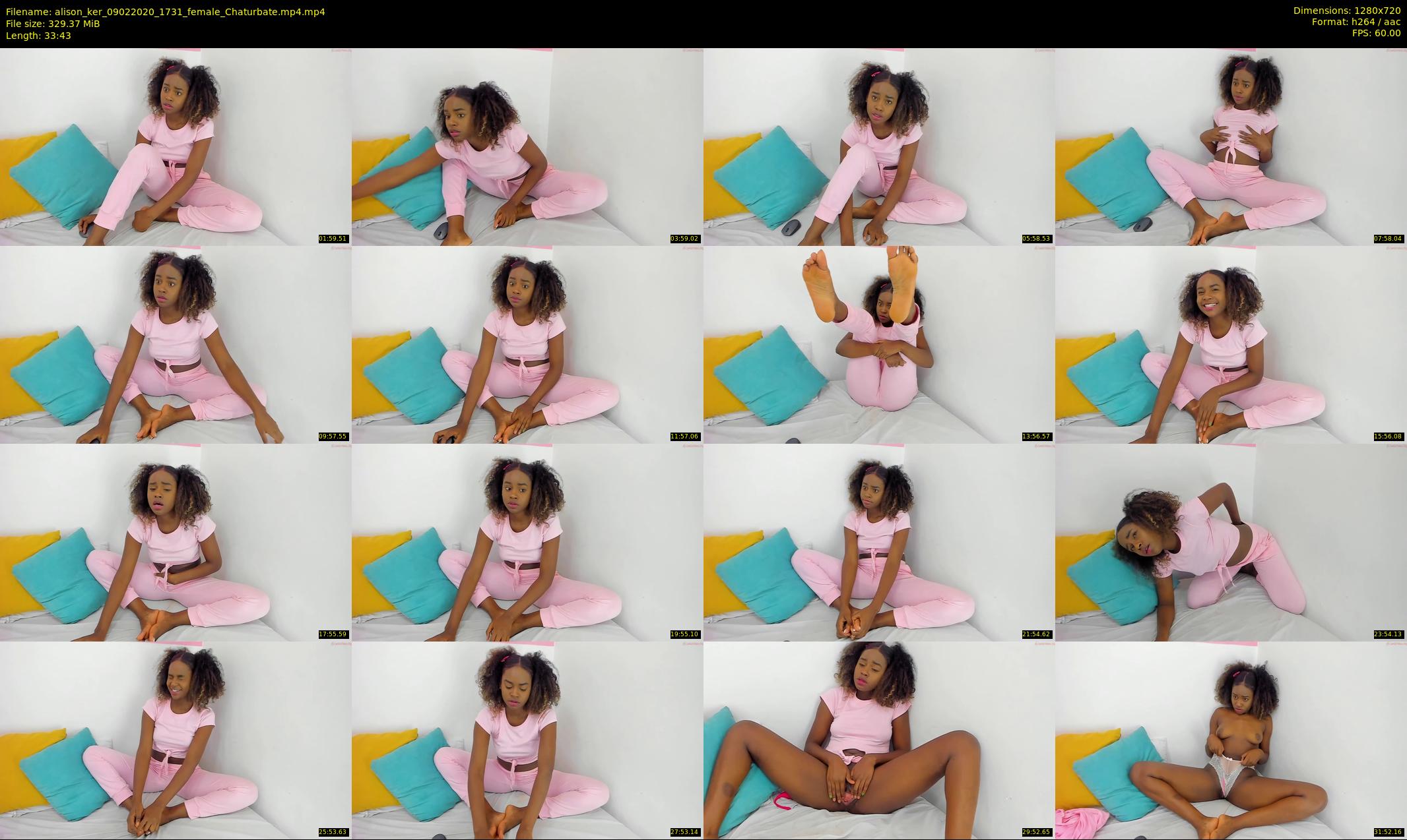 alison_ker — 34 minute Chaturbate female cam show recording, 720p, Feb 9, 2020