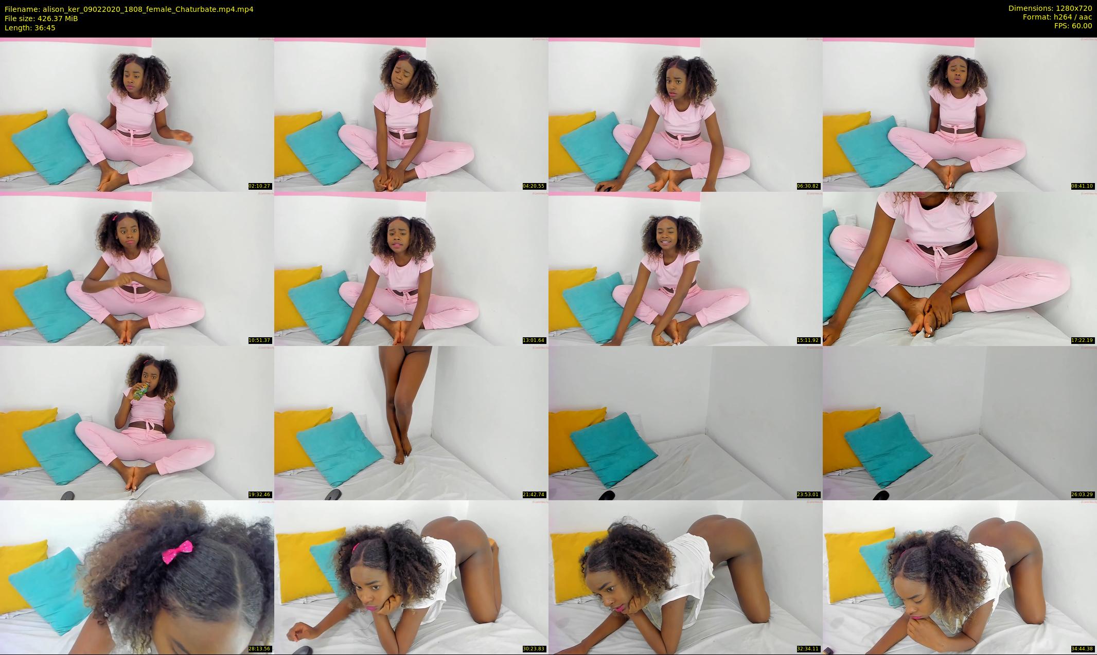 alison_ker — 37 minute Chaturbate female cam show recording, 720p, Feb 9, 2020