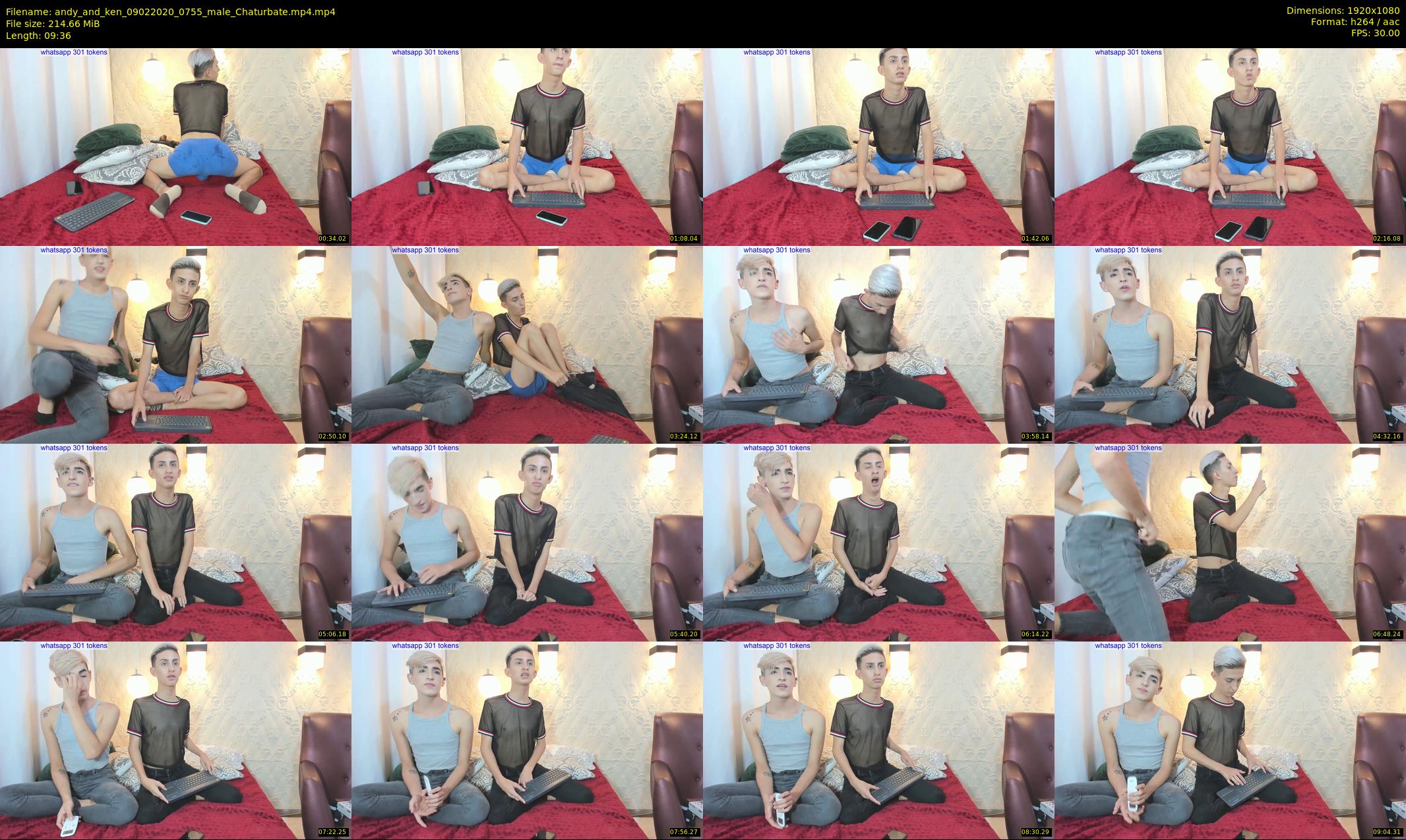 andy_and_ken — 10 minute Chaturbate male cam show recording, 1080p, Feb 9, 2020