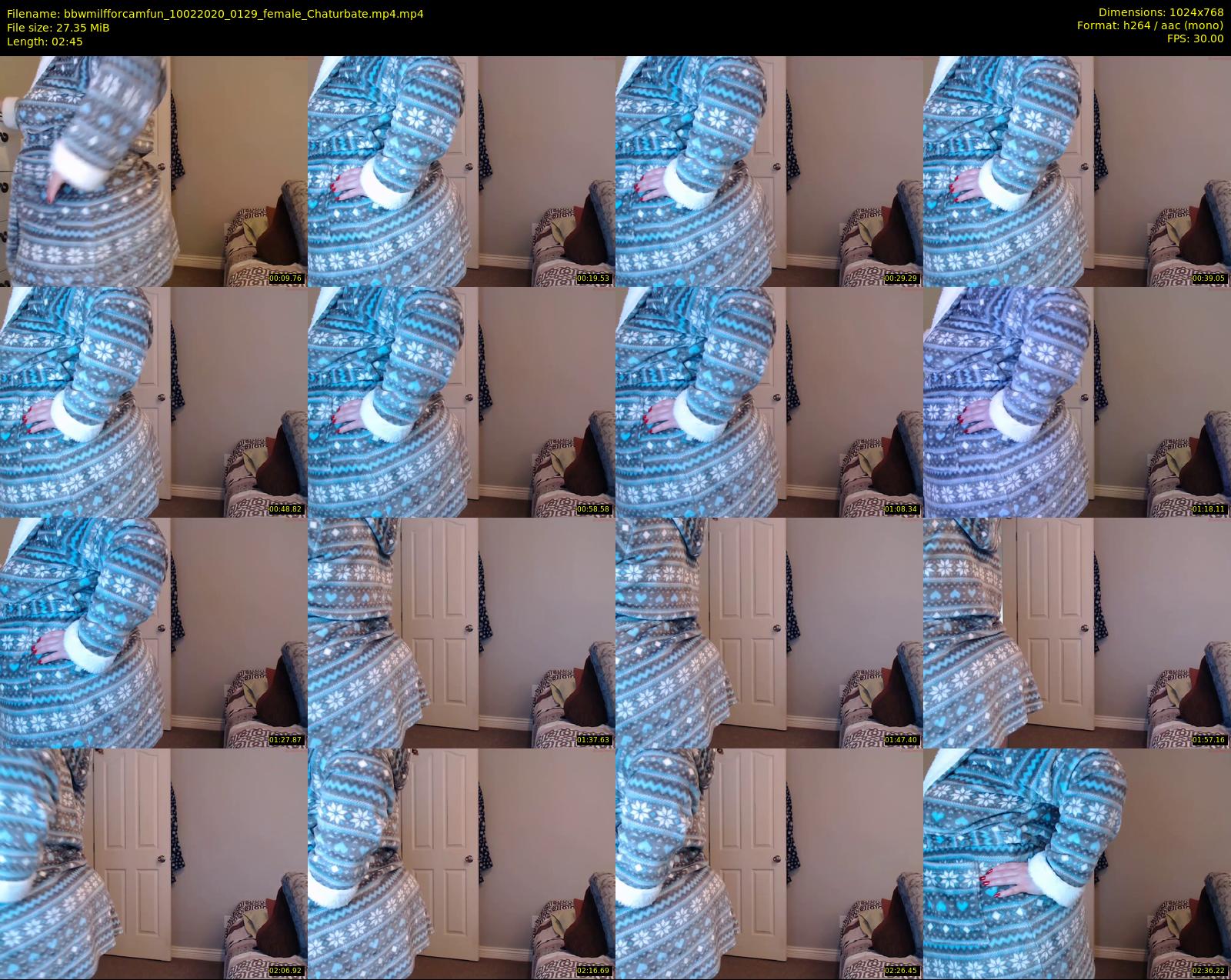 bbwmilfforcamfun — 3 minute Chaturbate female cam show recording, 720p, Feb 10, 2020