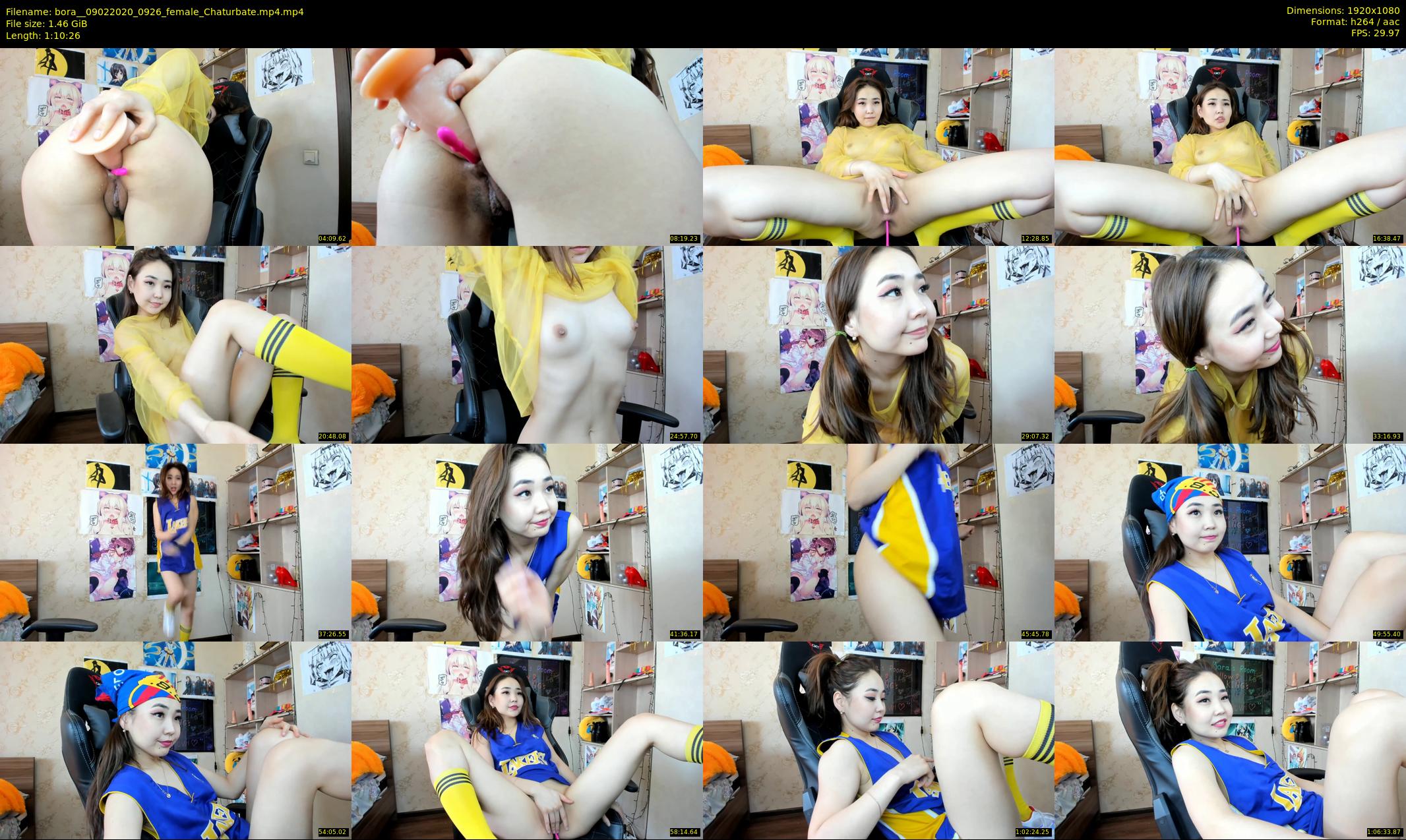 bora_ — 71 minute Chaturbate female cam show recording, 1080p, Feb 9, 2020