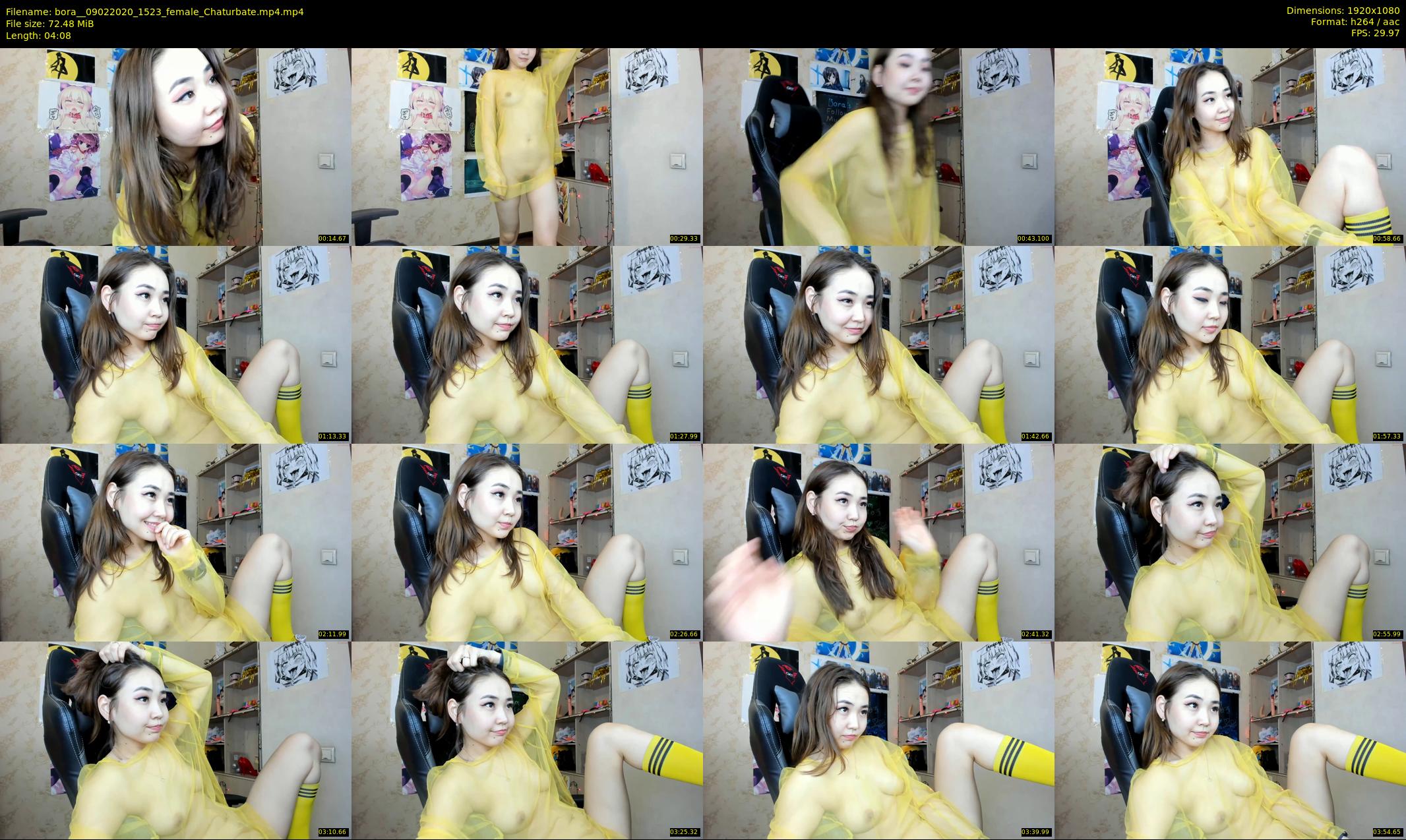 bora_ — 5 minute Chaturbate female cam show recording, 1080p, Feb 9, 2020