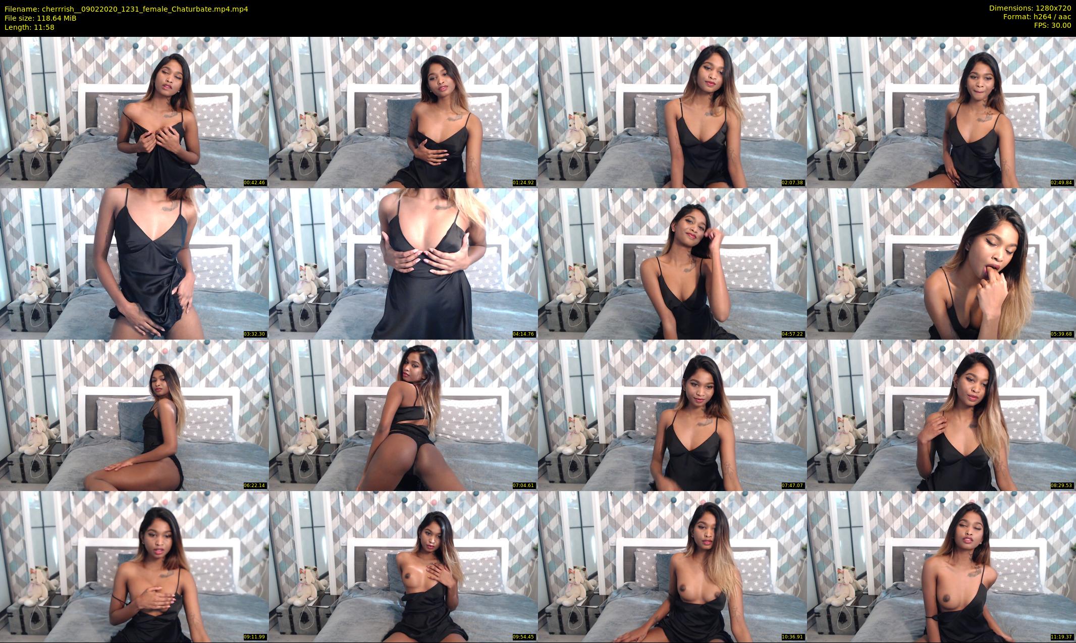 cherrrish_ — 12 minute Chaturbate female cam show recording, 720p, Feb 9, 2020