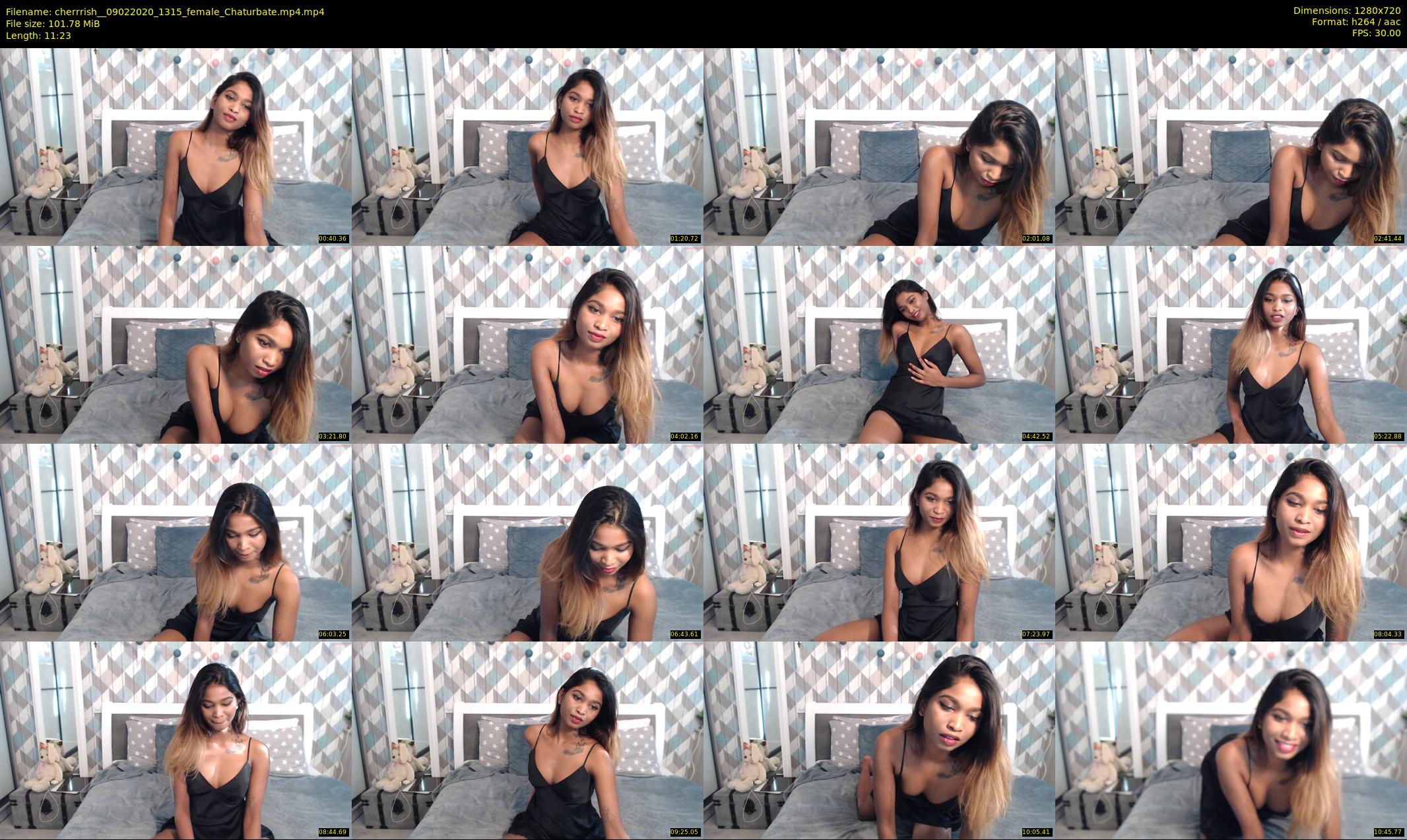 cherrrish_ — 12 minute Chaturbate female cam show recording, 720p, Feb 9, 2020