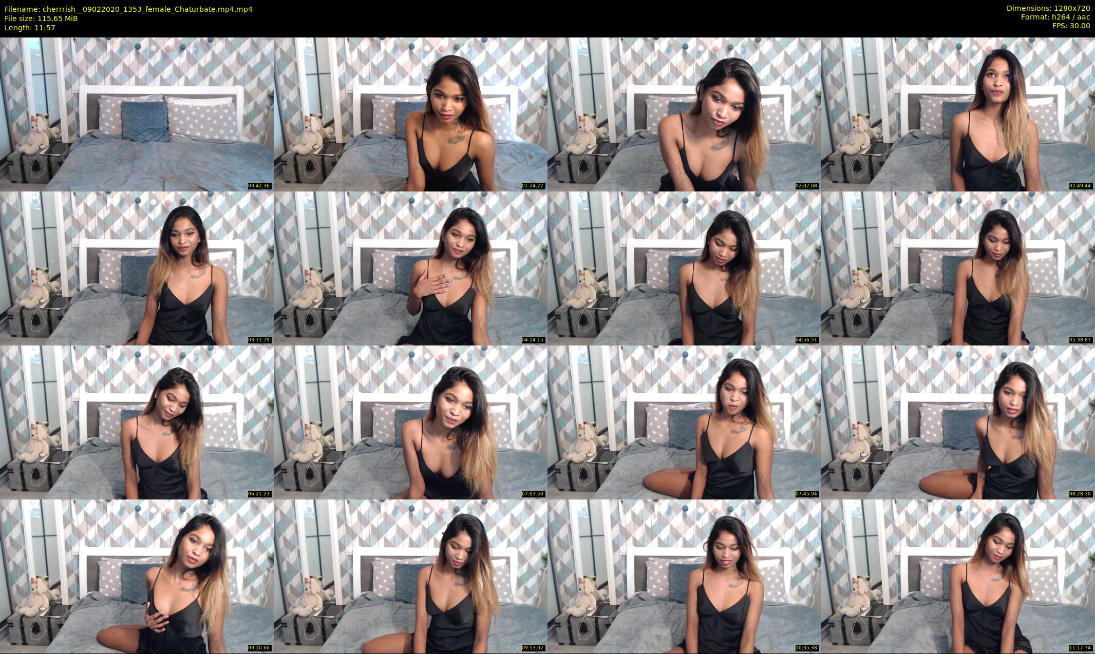 cherrrish_ — 12 minute Chaturbate female cam show recording, 720p, Feb 9, 2020