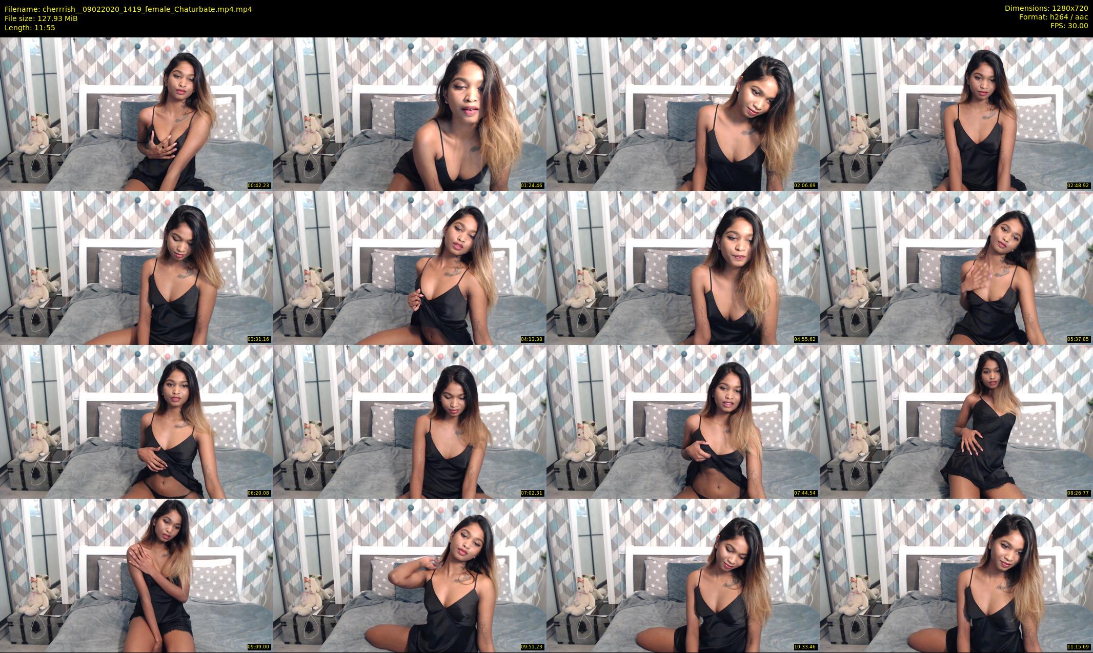 cherrrish_ — 12 minute Chaturbate female cam show recording, 720p, Feb 9, 2020