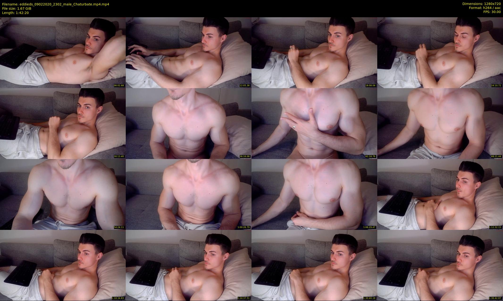 eddieds — 103 minute Chaturbate male cam show recording, 720p, Feb 9, 2020