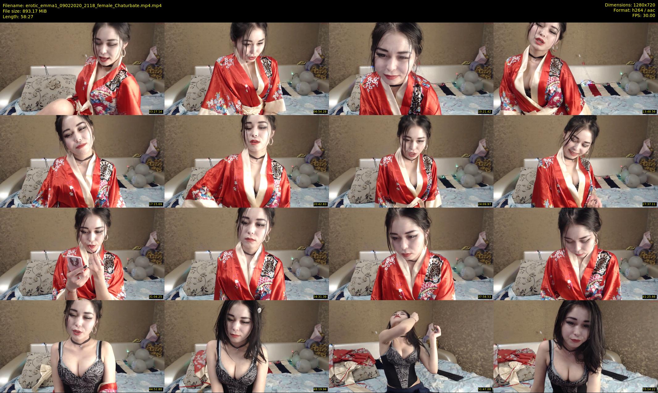 erotic_emma1 — 59 minute Chaturbate female cam show recording, 720p, Feb 9, 2020