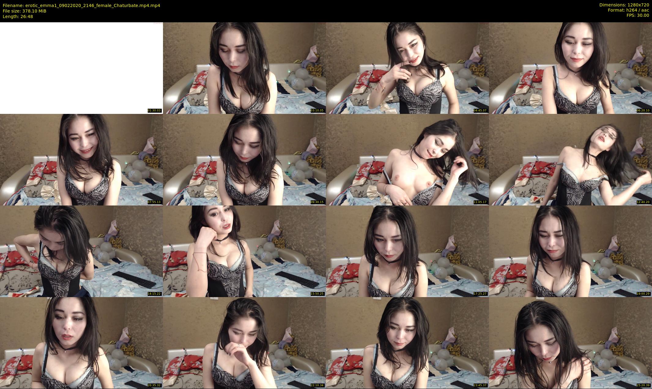 erotic_emma1 — 27 minute Chaturbate female cam show recording, 720p, Feb 9, 2020