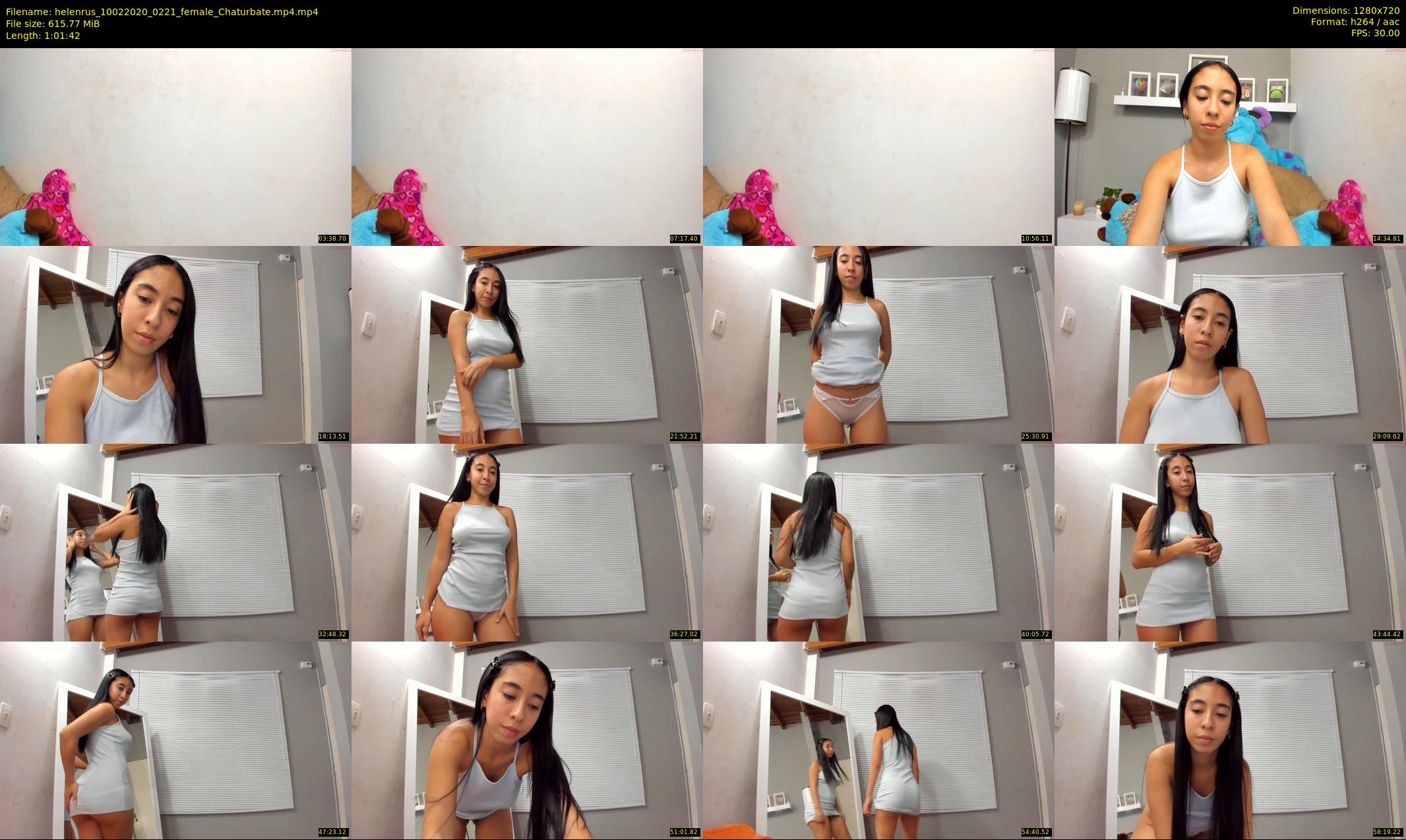 helenrus — 62 minute Chaturbate female cam show recording, 720p, Feb 10, 2020