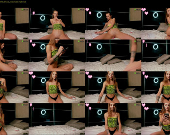 kalisa_pearl — 60 minute Chaturbate female cam show recording, 720p, Feb 10, 2020