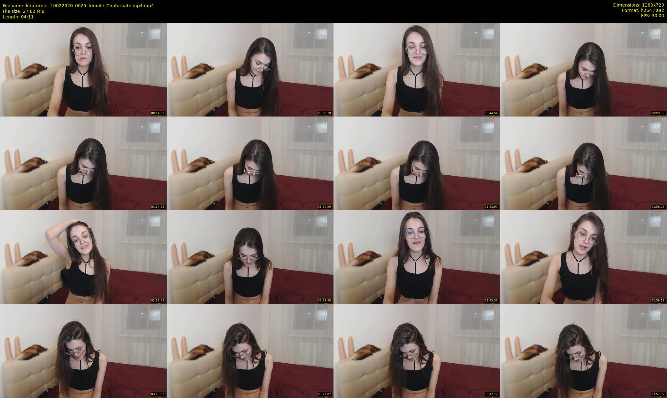 kiraturner — 5 minute Chaturbate couple cam show recording, 720p, Feb 10, 2020