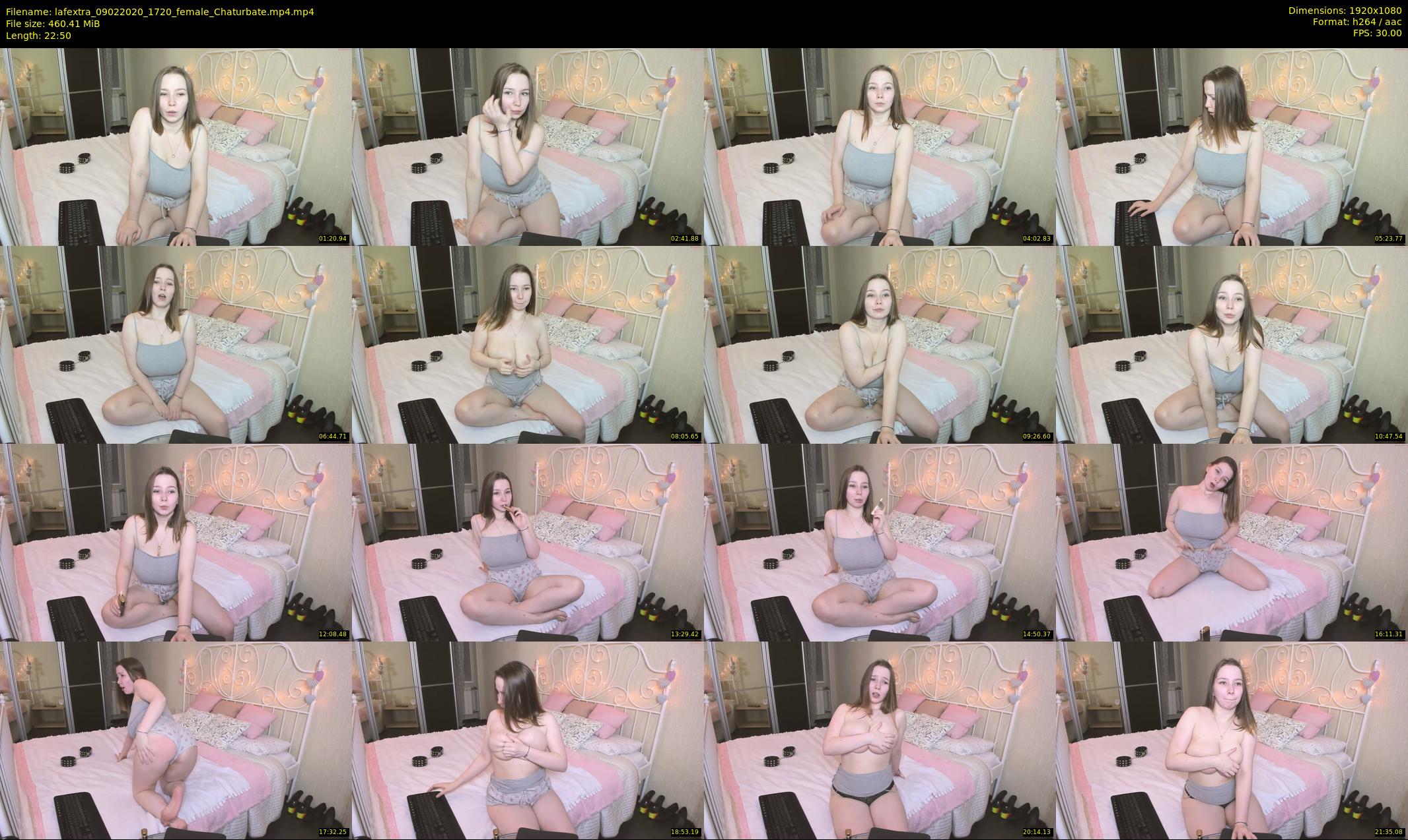 lafextra — 23 minute Chaturbate female cam show recording, 1080p, Feb 9, 2020