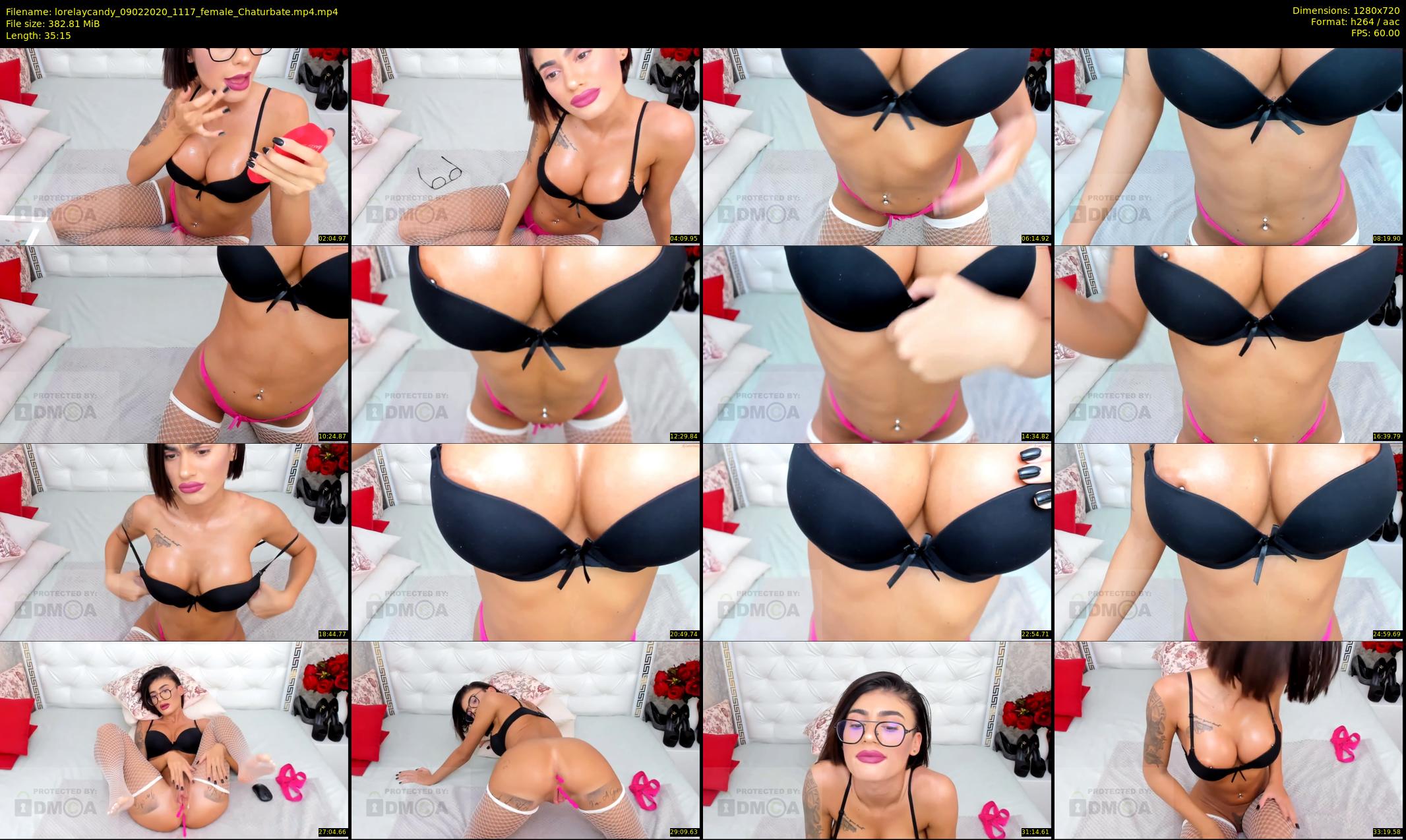 lorelaycandy — 36 minute Chaturbate female cam show recording, 720p, Feb 9, 2020