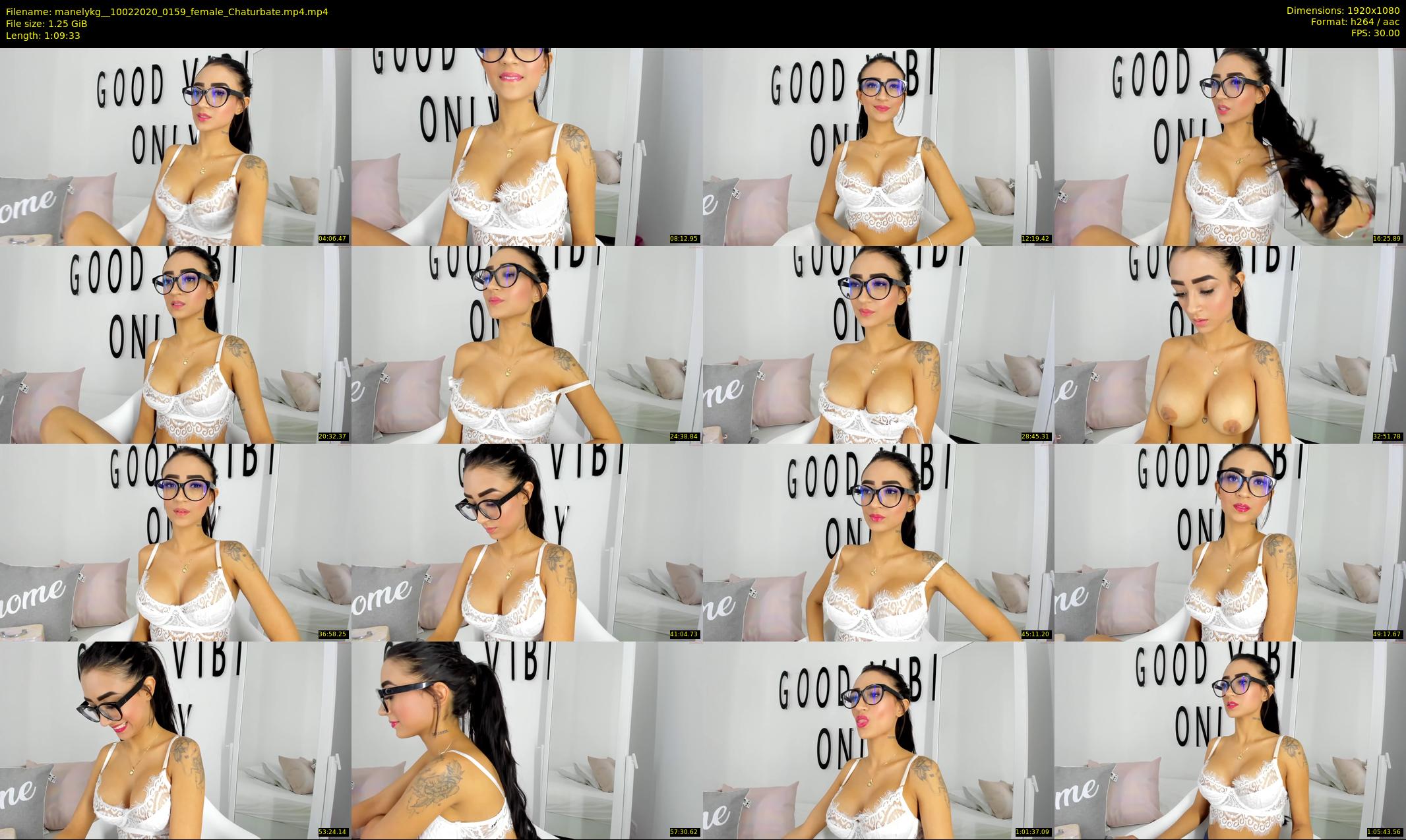 manelykg_ — 70 minute Chaturbate female cam show recording, 1080p, Feb 10, 2020