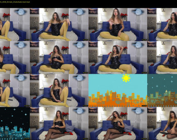 missclairdelune — 19 minute Chaturbate female cam show recording, 720p, Feb 9, 2020
