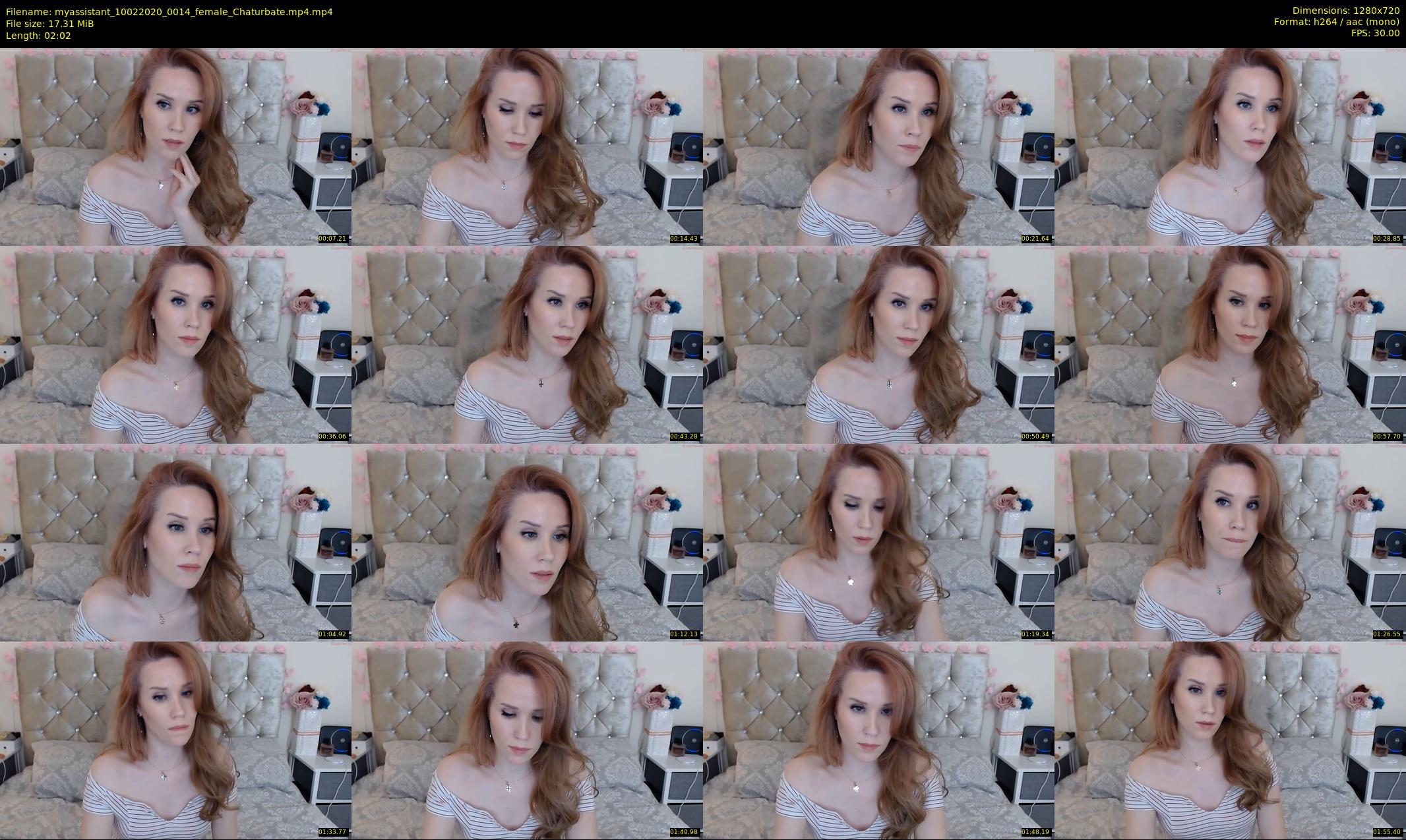 myassistant — 3 minute Chaturbate female cam show recording, 720p, Feb 10, 2020