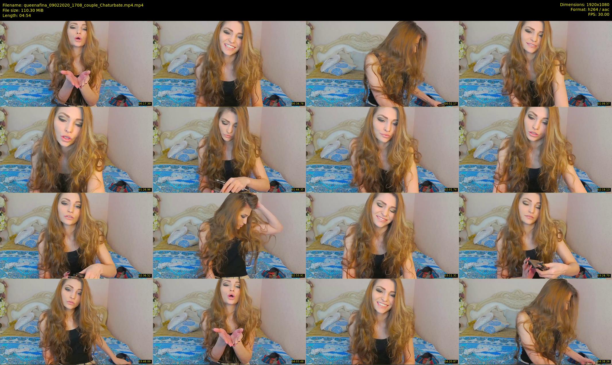 queenafina — 5 minute Chaturbate female cam show recording, 1080p, Feb 9, 2020