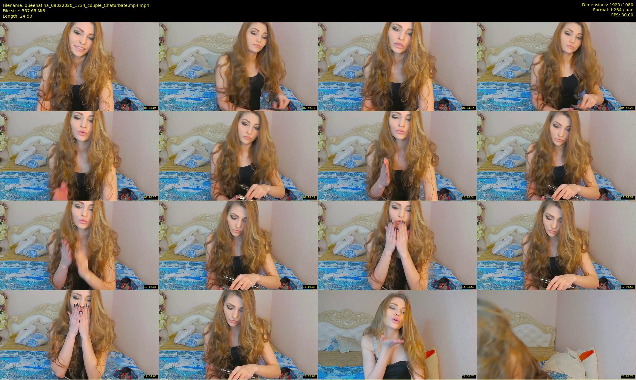 queenafina — 25 minute Chaturbate female cam show recording, 1080p, Feb 9, 2020